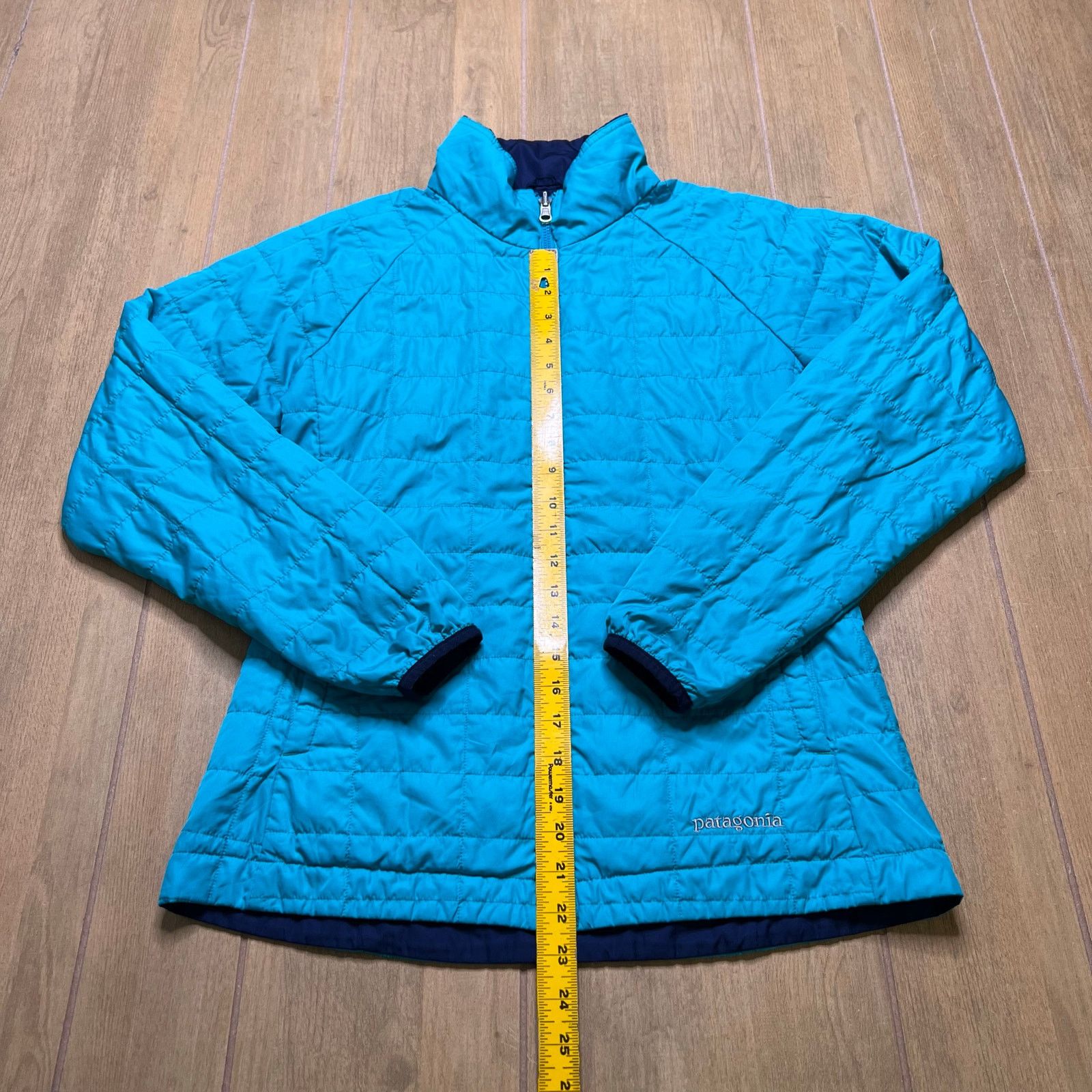 Patagonia Patagonia Jacket Womens Sz M/L Full Zip Reversible Blue Size M / US 6-8 / IT 42-44 - 9 Thumbnail