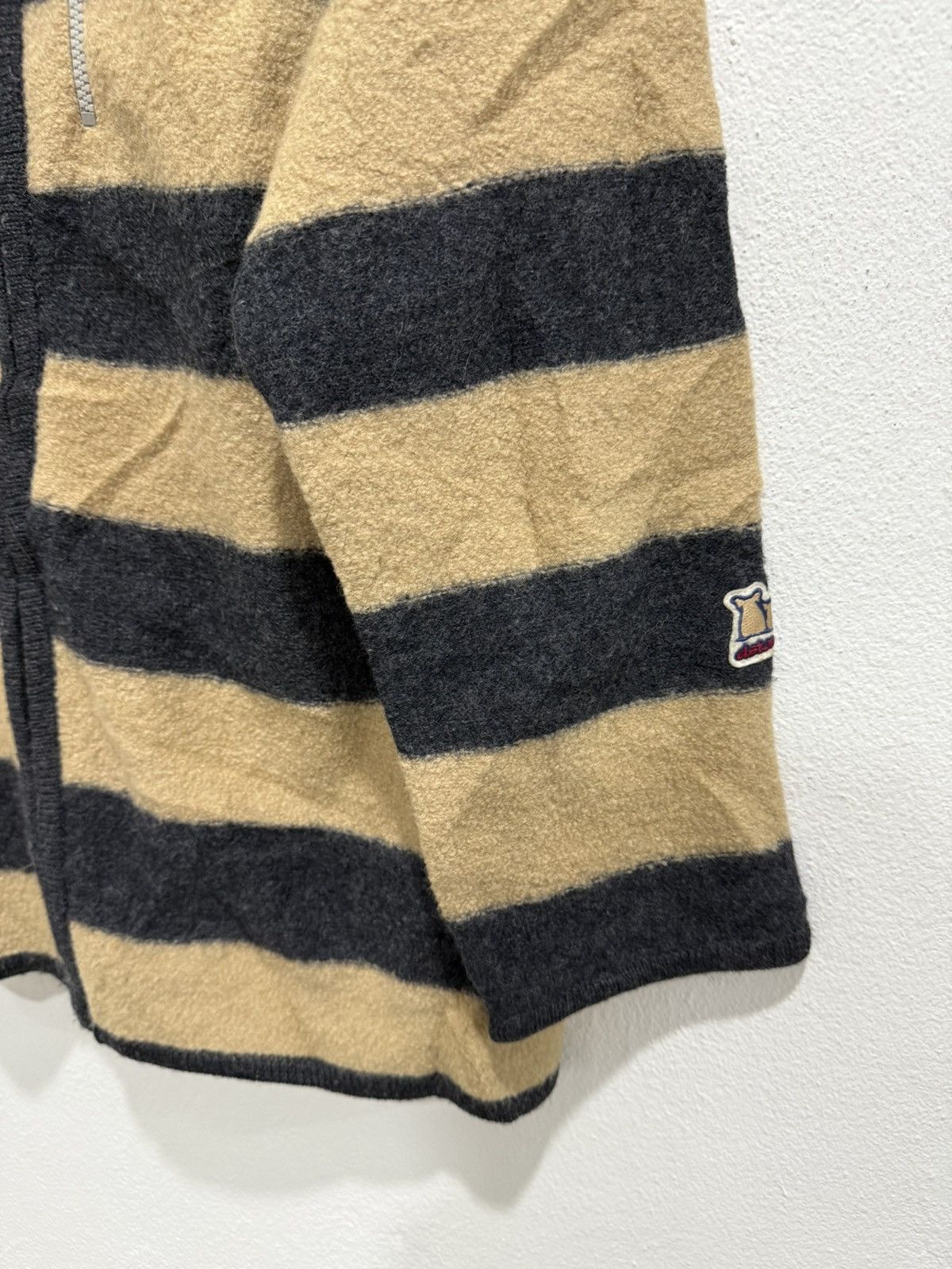 Japanese Brand Japan Brand Drug Store’s Stripe Fleece Hoodies Size US M / EU 48-50 / 2 - 4 Thumbnail
