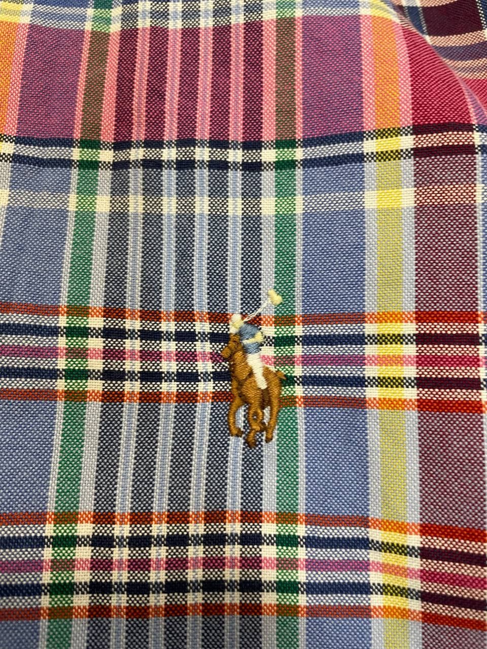 Ralph Lauren Ralph Lauren Slim Fit Plaid Shirt Mens Multicolor Button Size US L / EU 52-54 / 3 - 11 Thumbnail