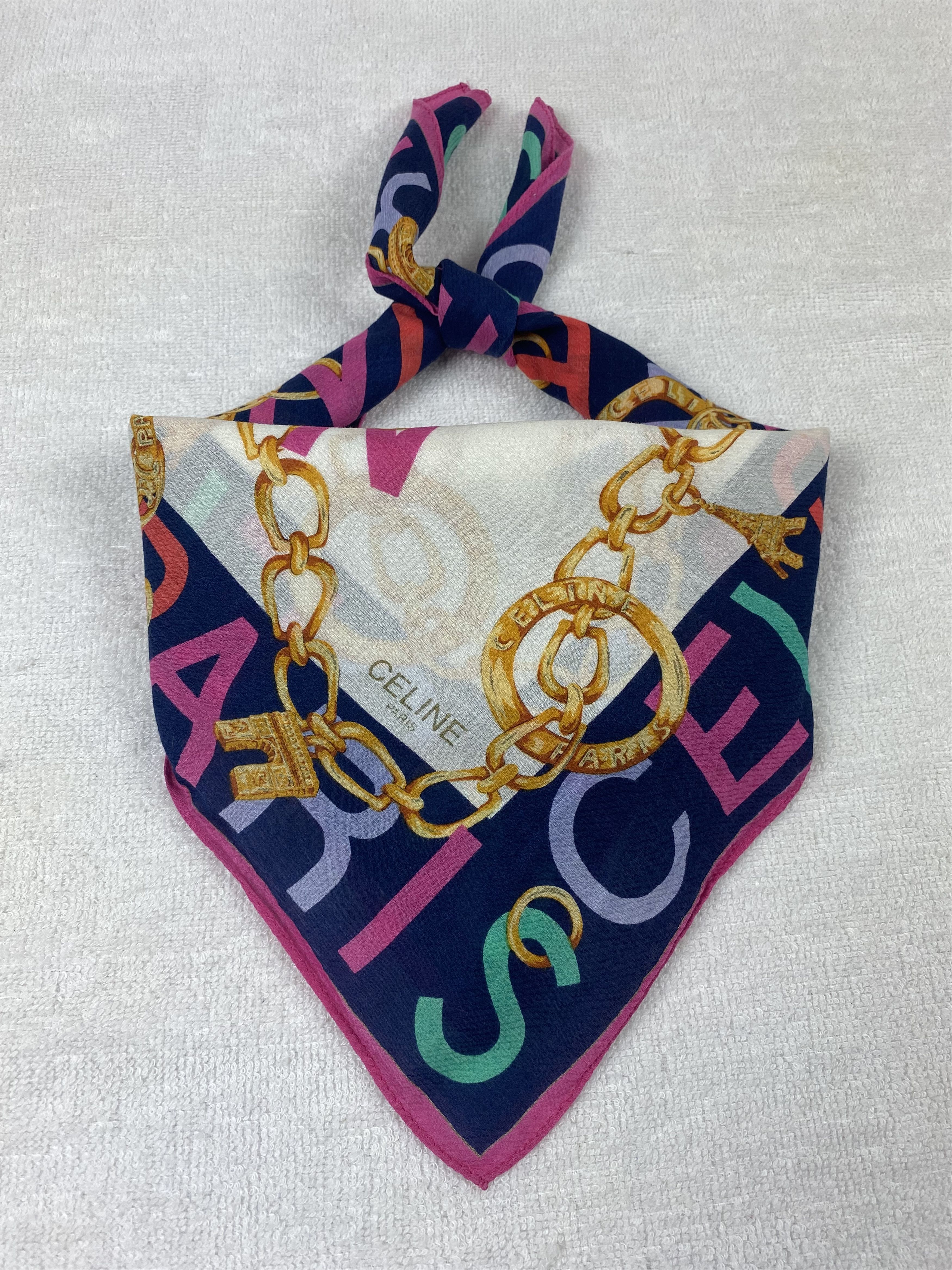 Celine Celine Handkerchief / Bandana / Neckerchief Size ONE SIZE - 1 Thumbnail