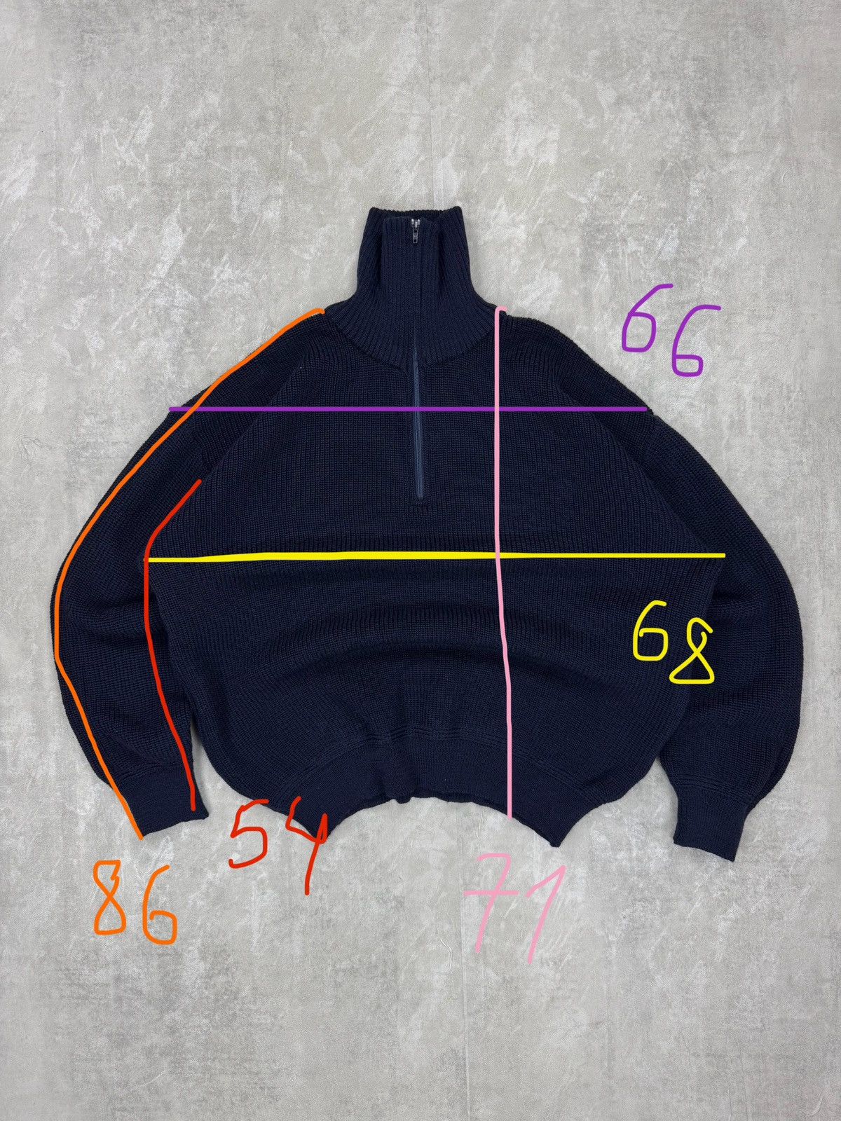 Other Capt. Scott Yachting vintage wool half zip pullovers heavy Size US XL / EU 56 / 4 - 10 Thumbnail