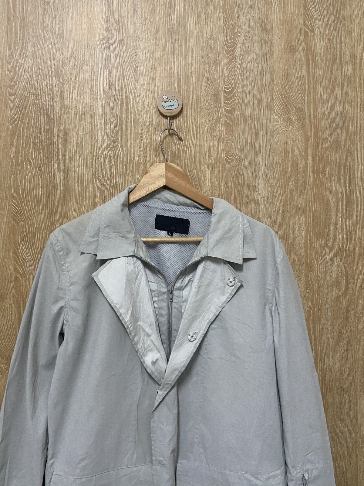 Issey Miyake × Japanese Brand Vtg 90s Tete Homme By Issey Miyake Parka Size US M / EU 48-50 / 2 - 2 Thumbnail