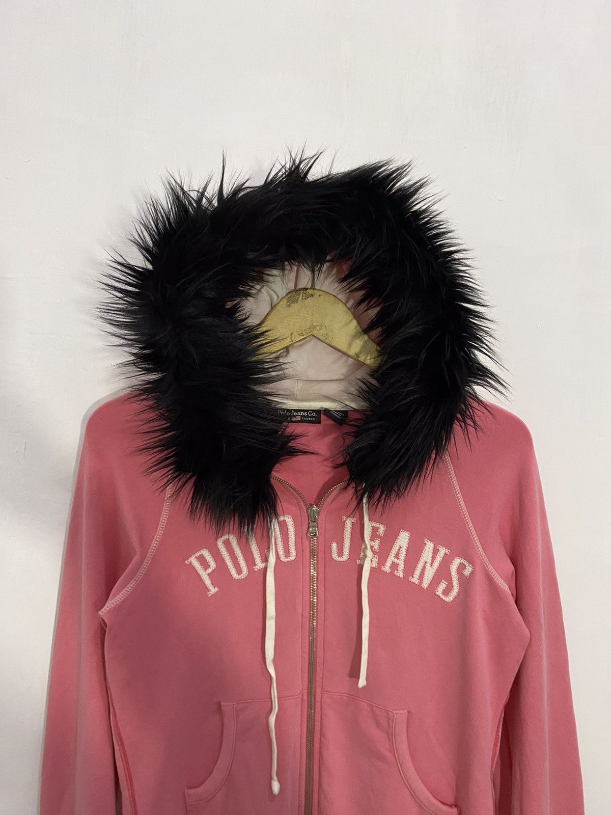 Polo Ralph Lauren Polo Ralph Lauren Fur Zipper Hoodie LGB Style Size US S / EU 44-46 / 1 - 1 Thumbnail