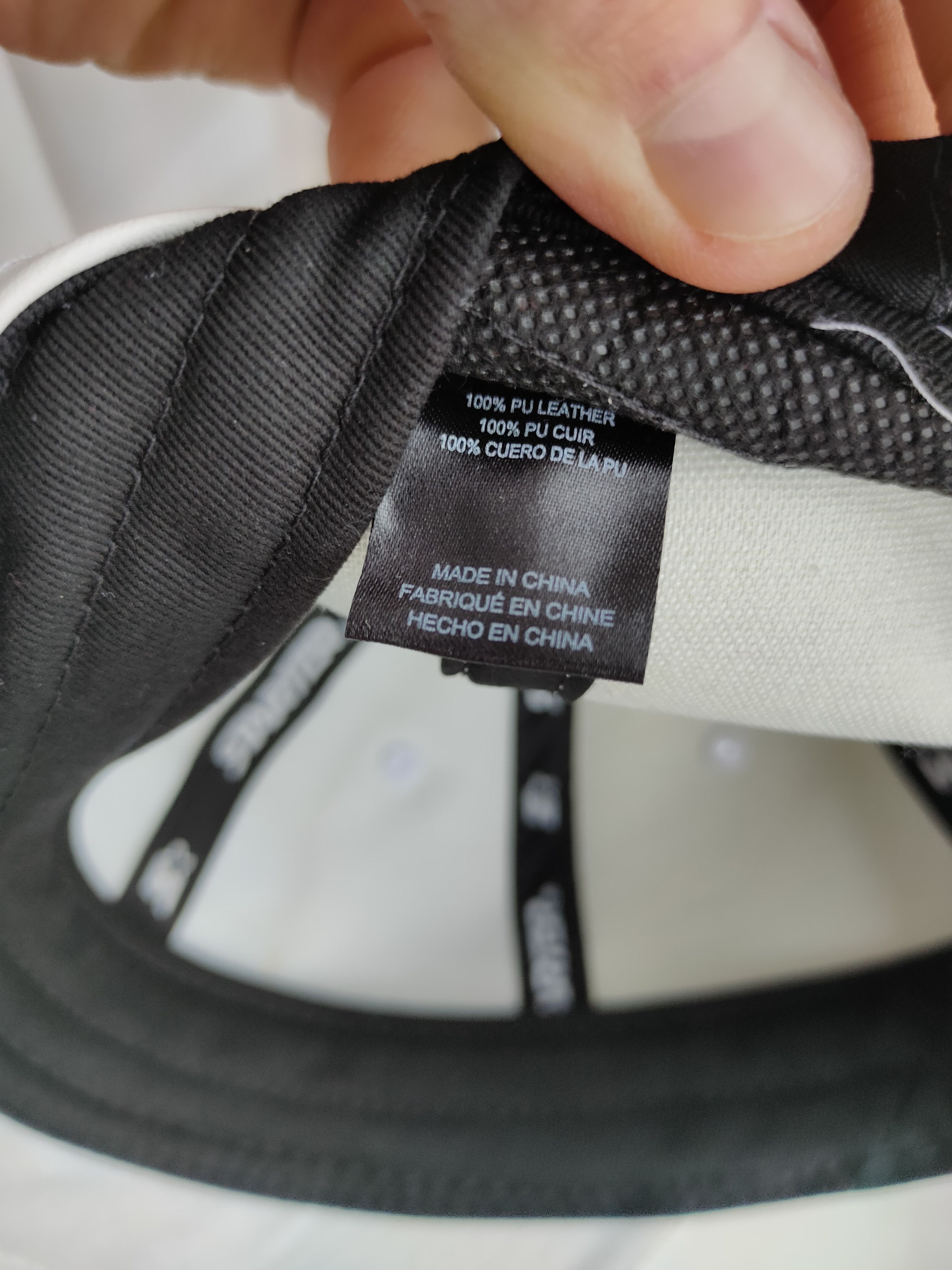 Starter Starter Black label cap hat unisex pu leather cap starter Size ONE SIZE - 9 Thumbnail