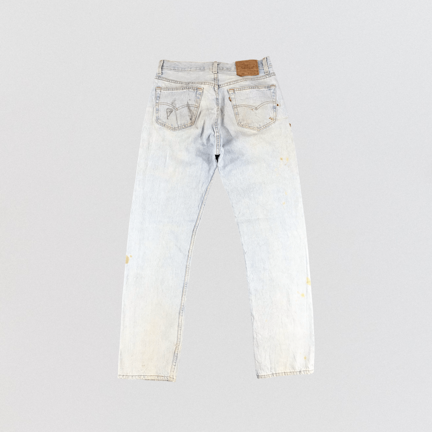 Levi's Vintage 90s Light Wash Levis 501 Jeans-JM657 Size US 32 / EU 48 - 2 Thumbnail