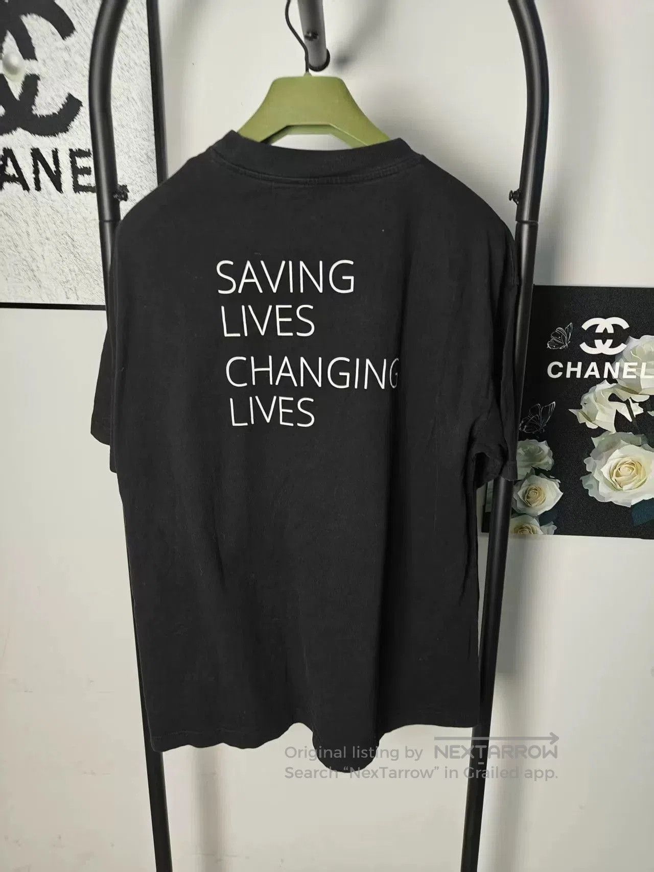 Balenciaga Balenciaga Logo Short Sleeve T. Size US M / EU 48-50 / 2 - 2 Thumbnail
