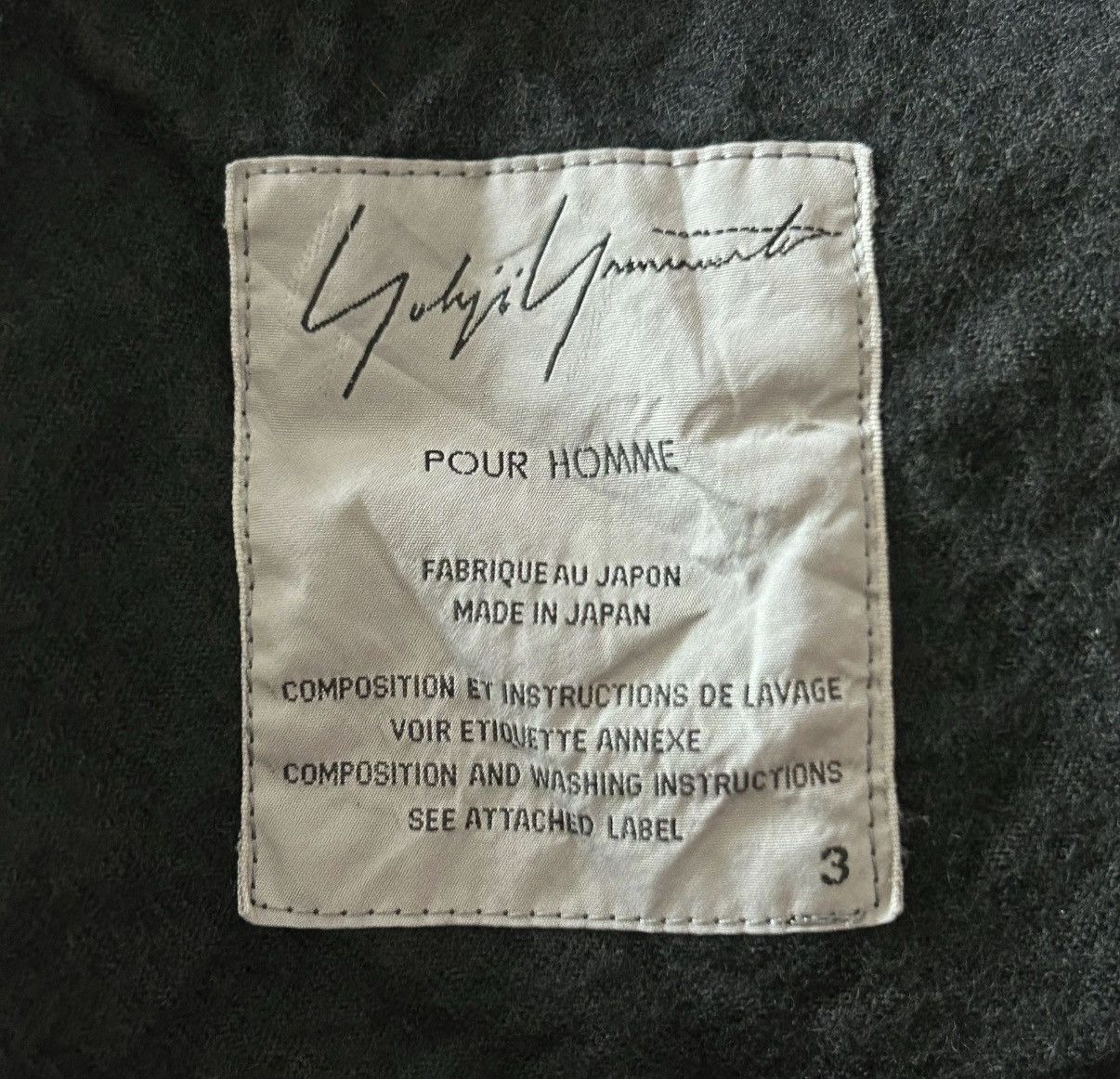 Yohji Yamamoto Yohji Yamamoto Graffiti All-Over Print Reversible Coat K4 Size US L / EU 52-54 / 3 - 7 Thumbnail
