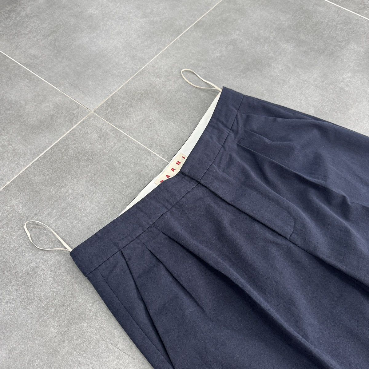 Marni Marni Wide Leg Cropped Culottes Women Pants Rare Size 42 Size 28" / US 6 / IT 42 - 5 Thumbnail