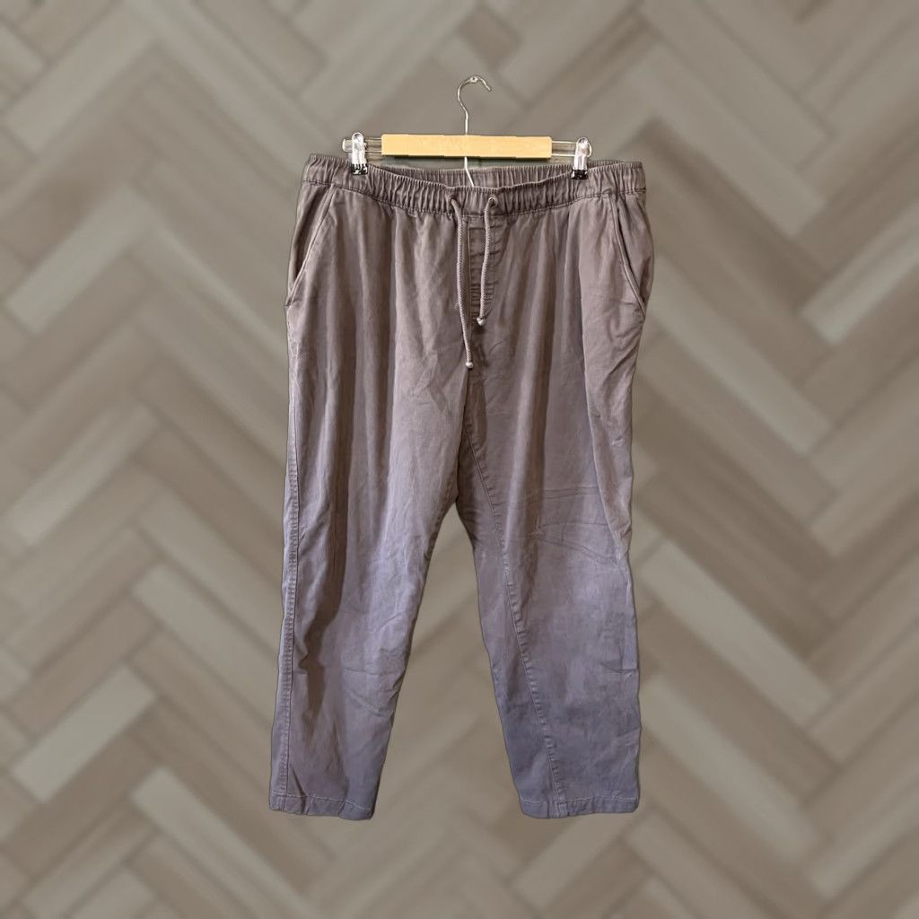 Vintage VINTAGE LL Bean Mens Gray Lined Outdoor Jogger Pants Size XL w/ Drawstring Size US 36 / EU 52 - 1 Thumbnail