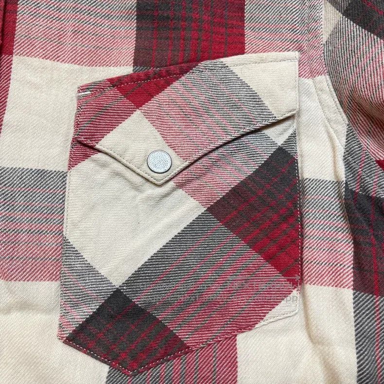 RRL Ralph Lauren RRL Ralph Lauren Early White Label Red Star Plaid Western Size US S / EU 44-46 / 1 - 8 Thumbnail