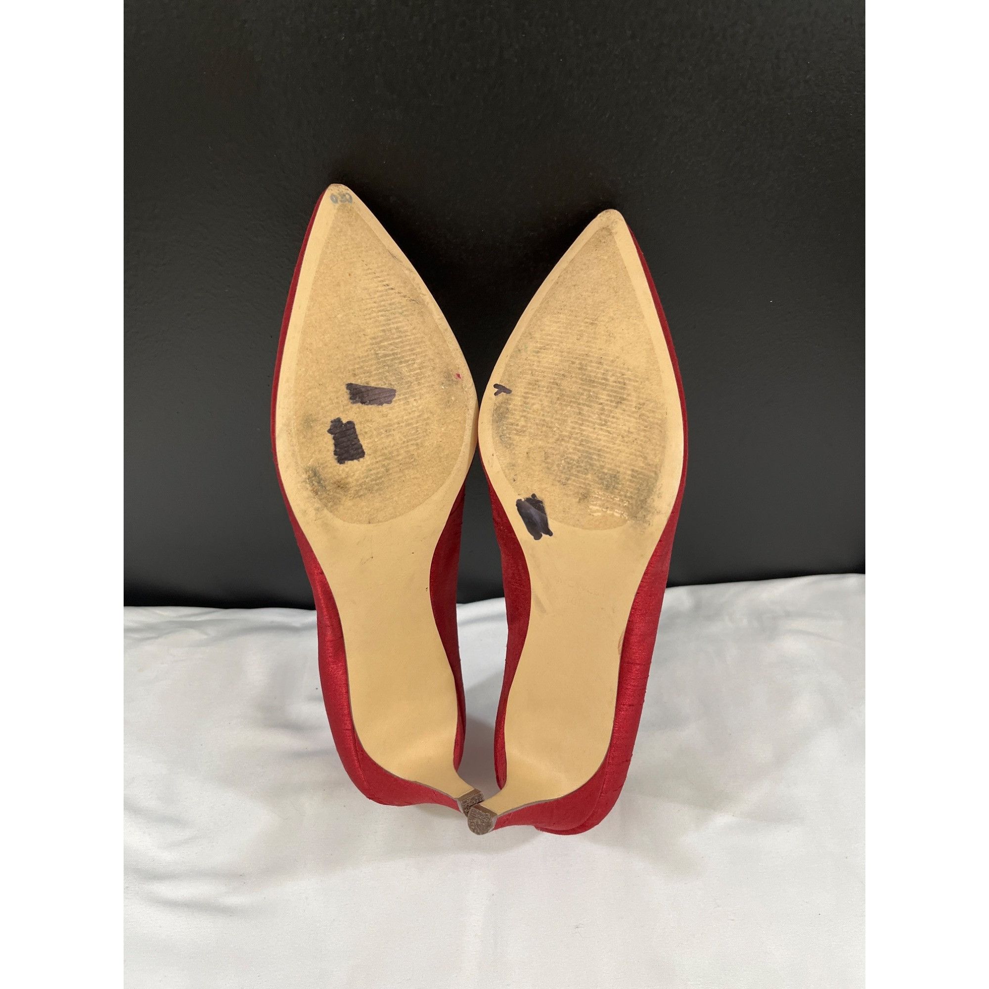Nine West Nine West Elsmore Women's Red Shoes/Heels Size 10M SKU 5768 Size US 10 / IT 40 - 5 Thumbnail