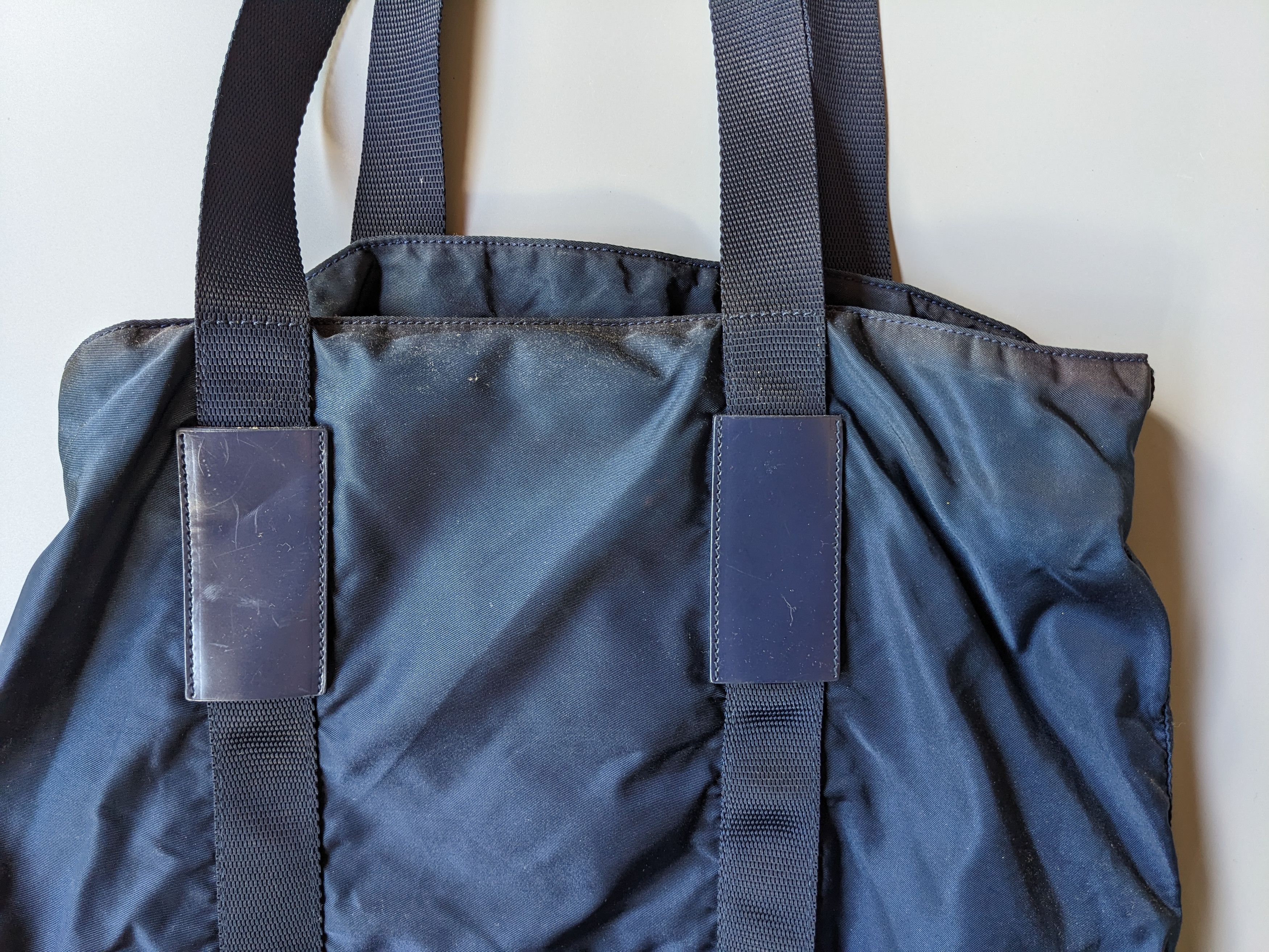 Prada Prada nylon blue coral tote bag Size ONE SIZE - 4 Thumbnail