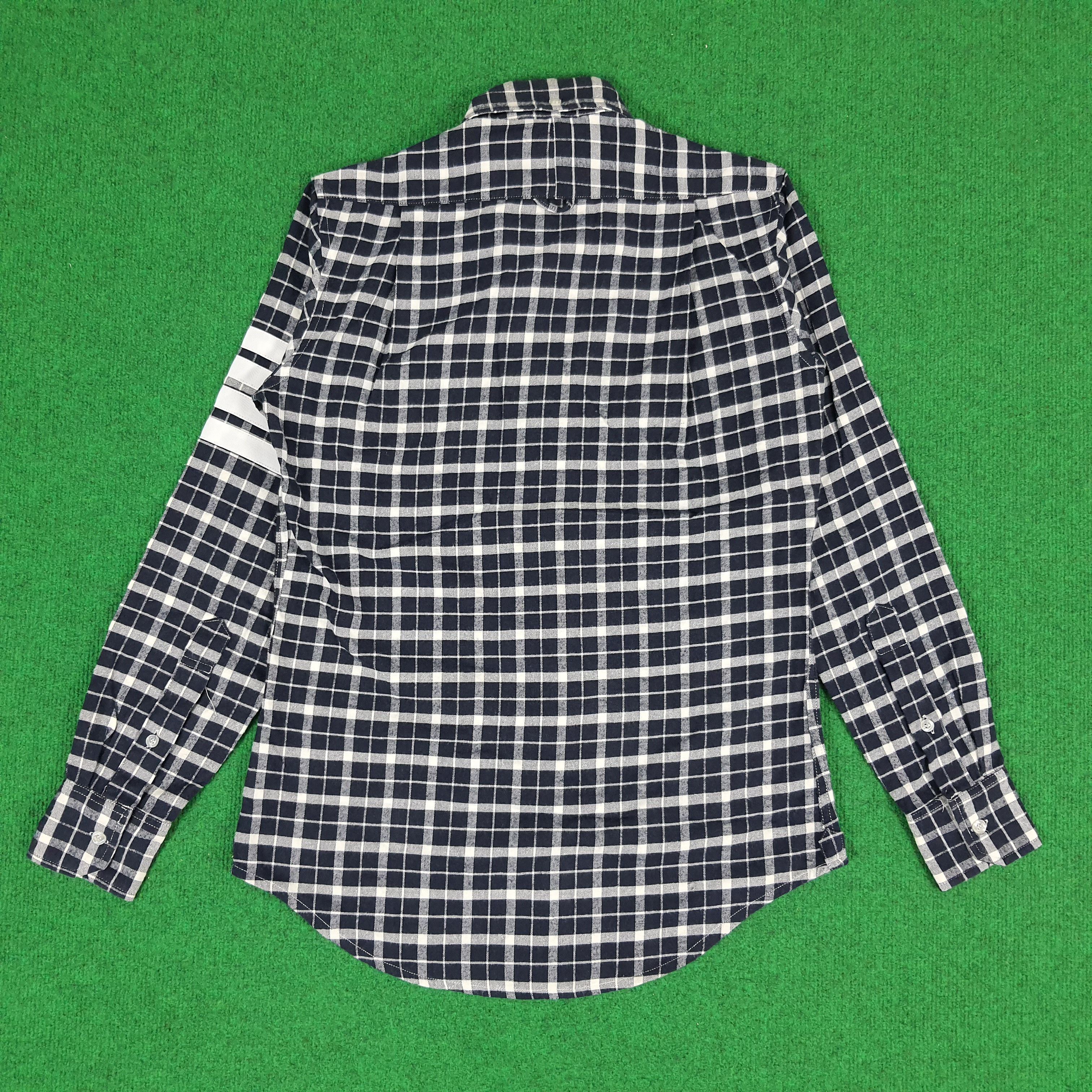 Japanese Brand Vintage Thom Browne New York Button Up Long Sleeve Shirt Size US S / EU 44-46 / 1 - 4 Thumbnail