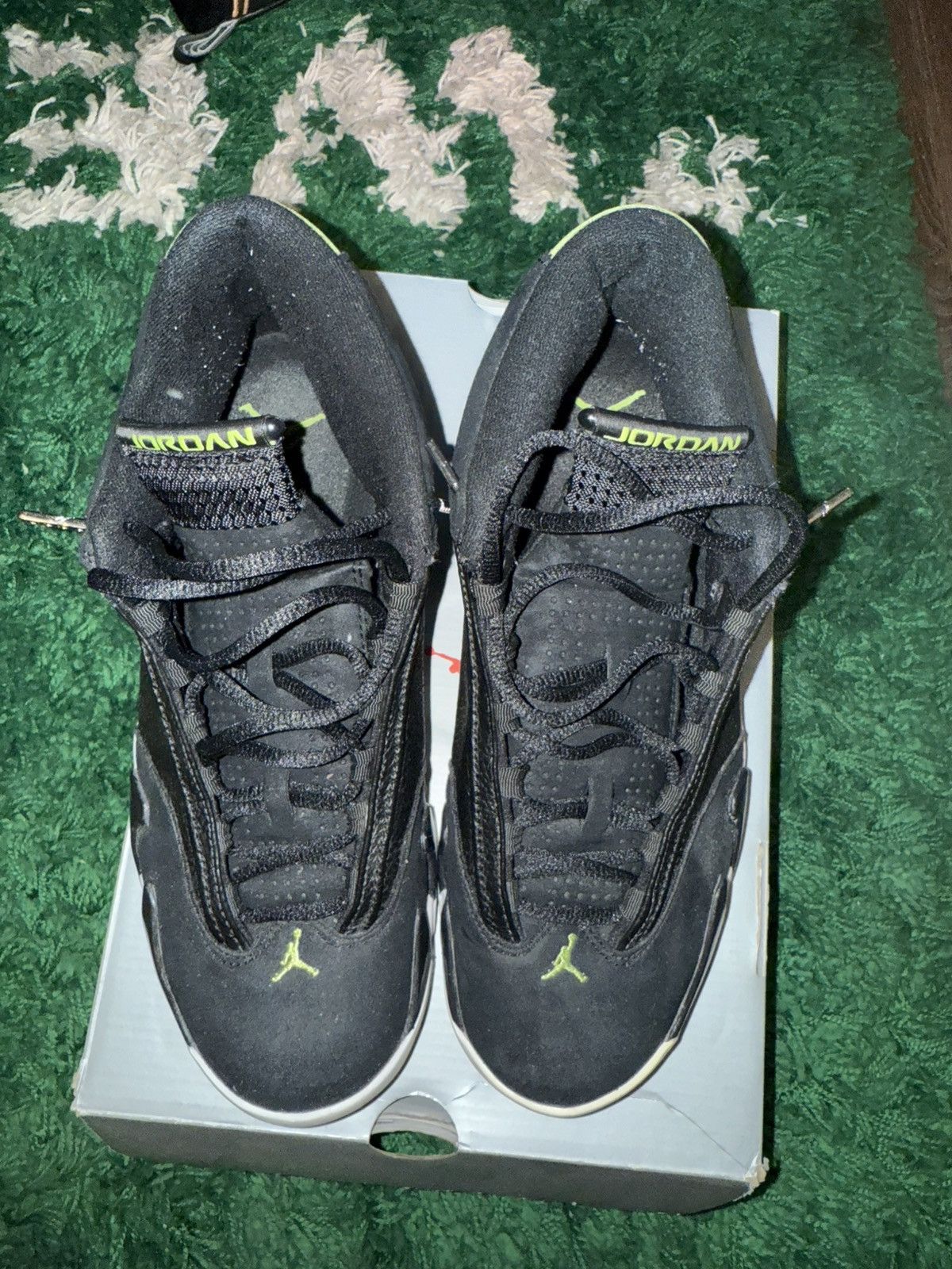 Jordan Brand Sz 11 2016 Jordan 14 black indiglo Size US 11 / EU 44 - 4 Thumbnail