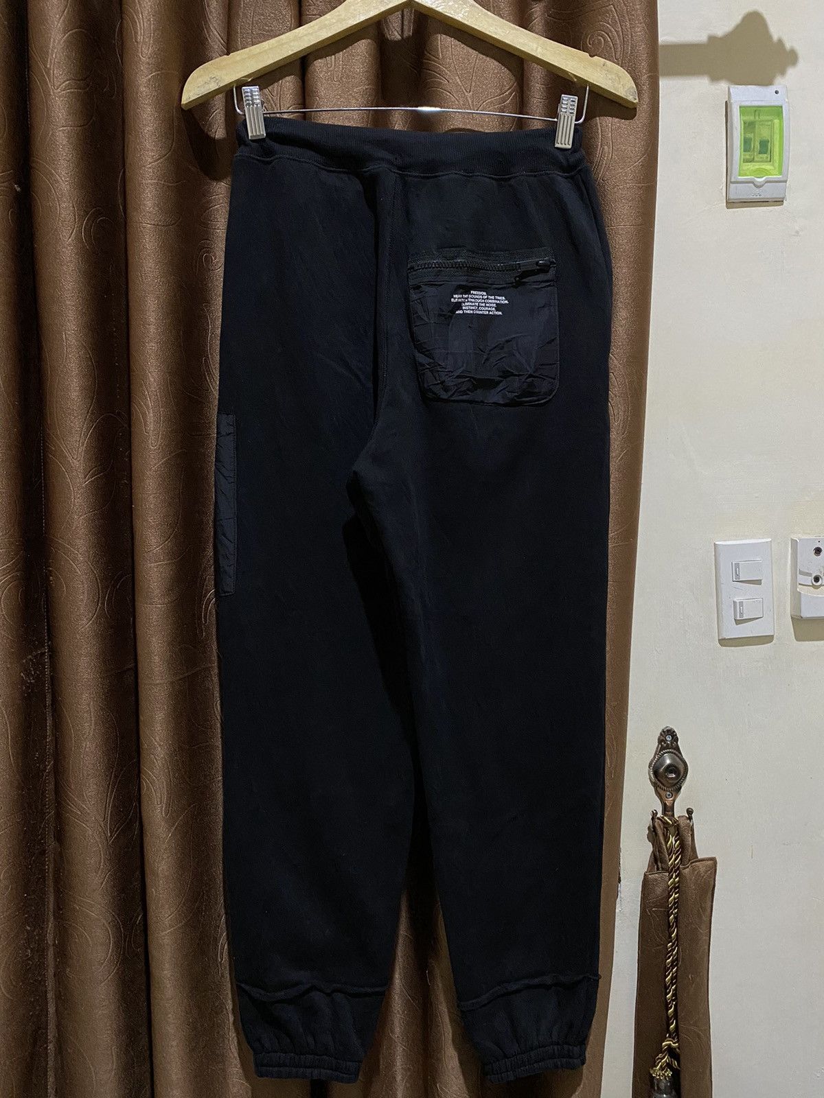 GU GU X UNDERCOVER Heavyweight Sweatpants Black Size US 30 / EU 46 - 9 Thumbnail