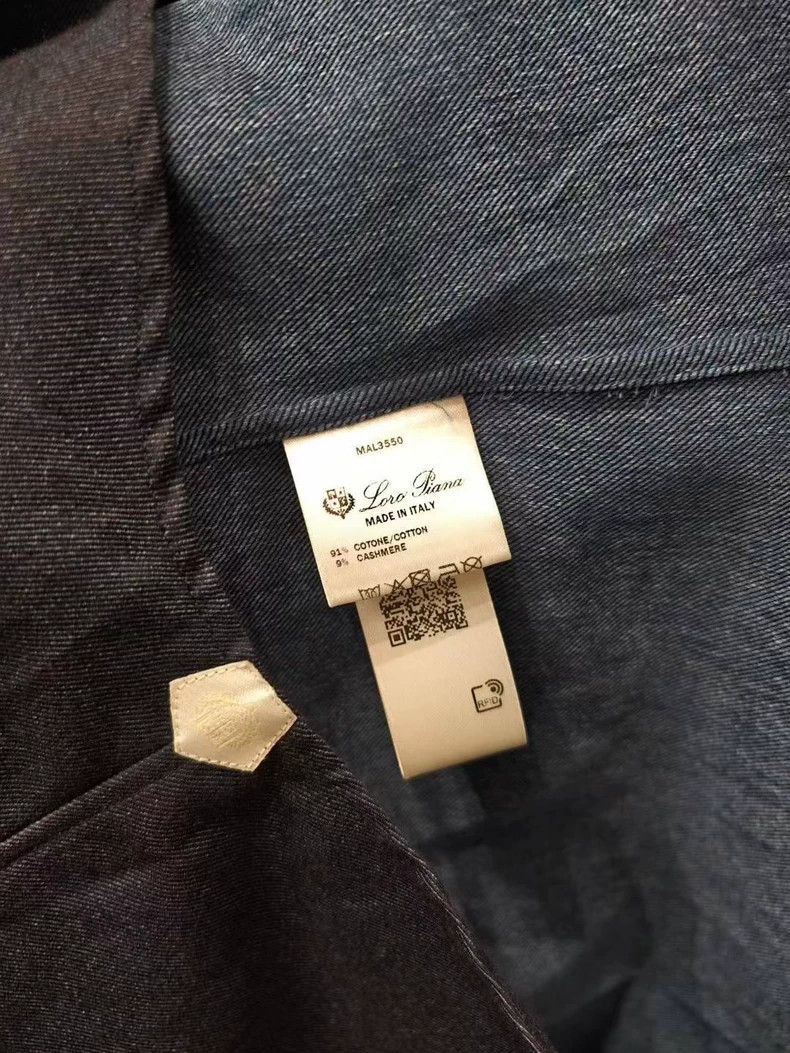 Loro Piana LORO PIANA Cashmere blend shirt Size L / US 10 / IT 46 - 8 Thumbnail