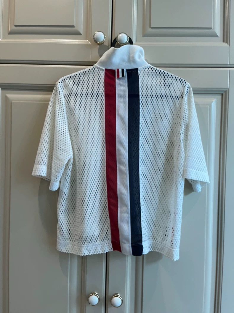Thom Browne Thom Browne Net eye openwork design short sleeve Size XS / US 0-2 / IT 36-38 - 7 Thumbnail