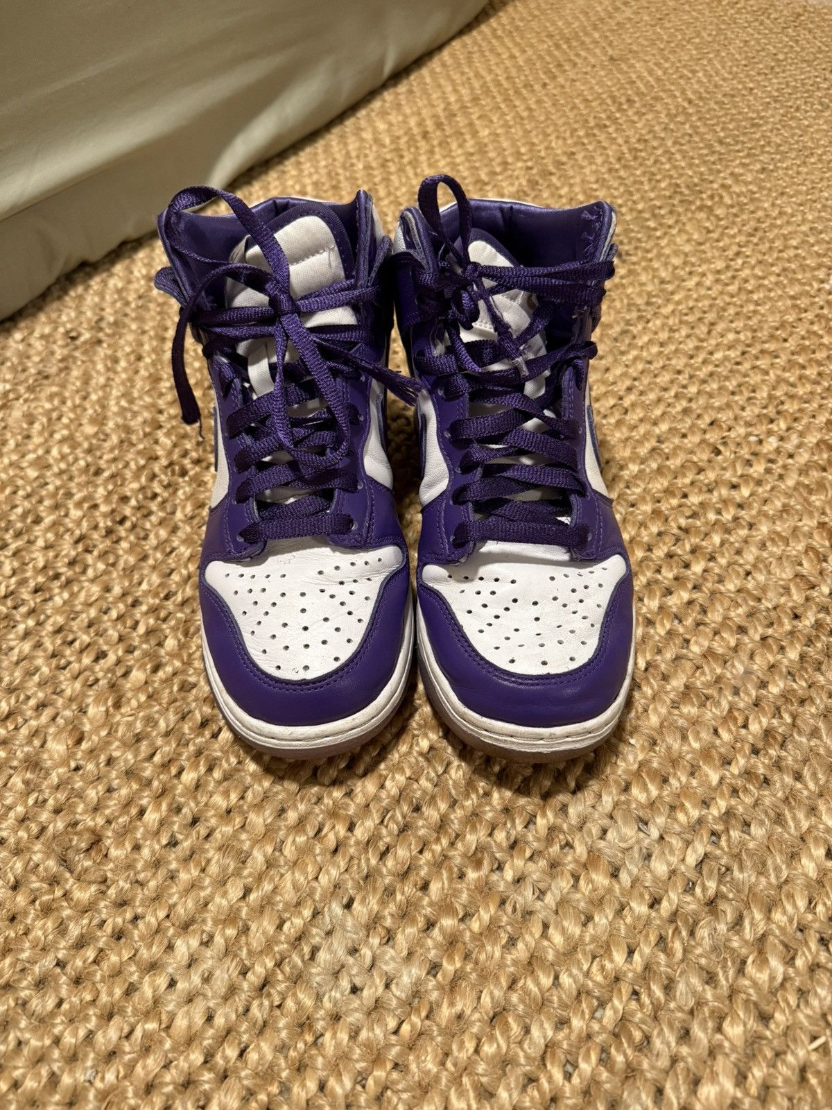 Nike Nike Dunk Mids ‘Varsity Purple’ Size US 7.5 / IT 37.5 - 3 Thumbnail
