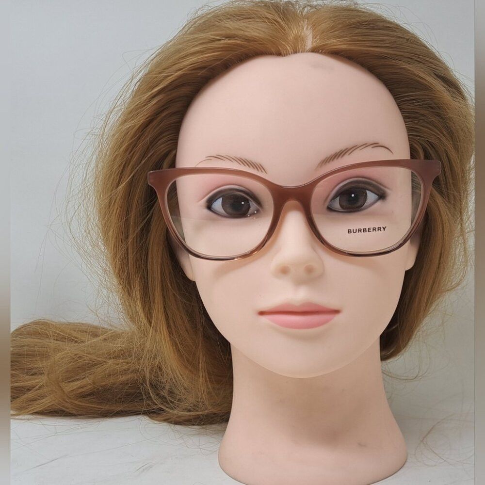 Burberry NWT Burberry Women's Charlotte Eye Glasses Frames Brown BE Size ONE SIZE - 6 Thumbnail