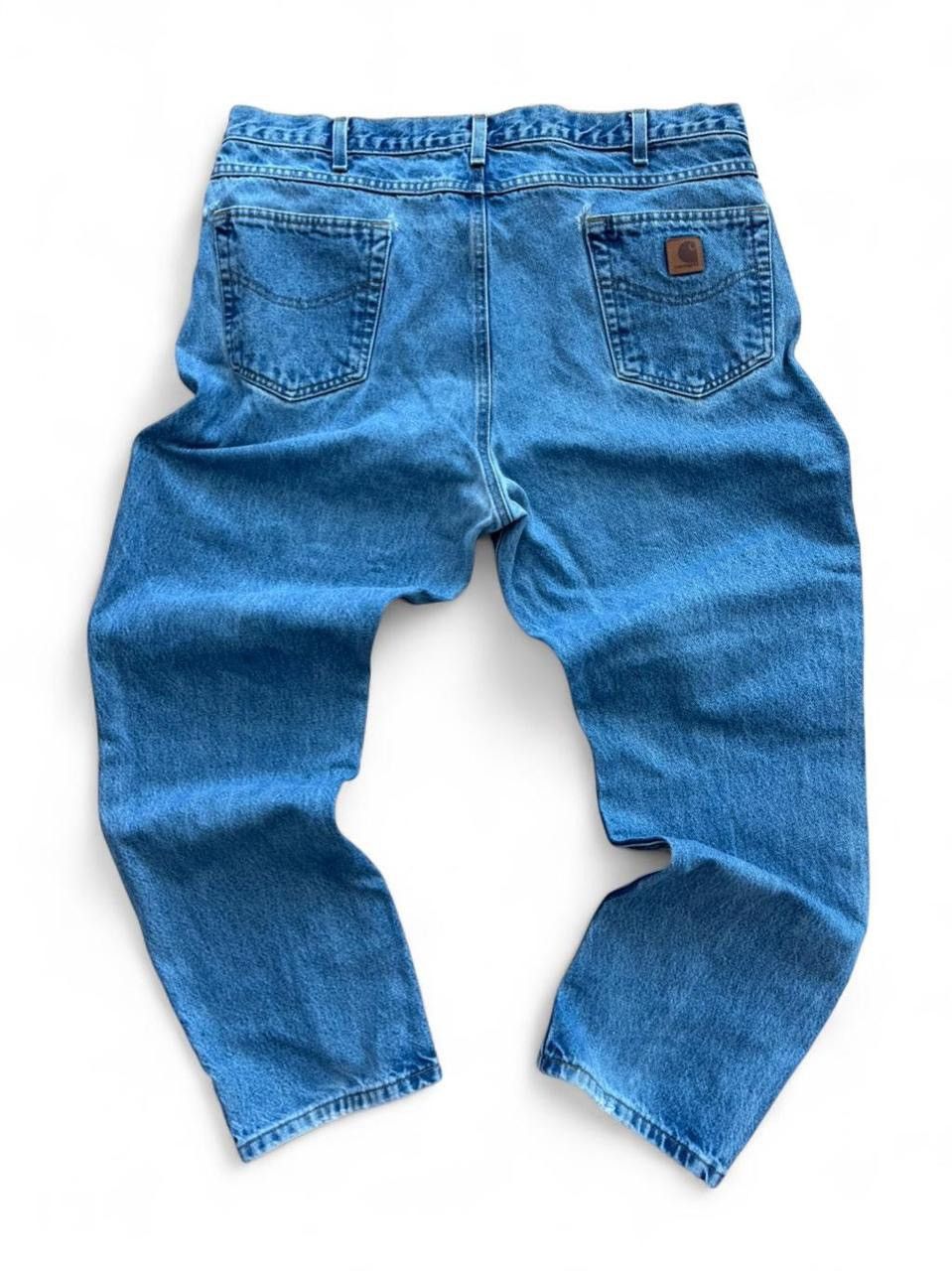 Carhartt Carhartt Traditional Fit Blue Jeans 40x30 Size US 40 / EU 56 - 2 Thumbnail