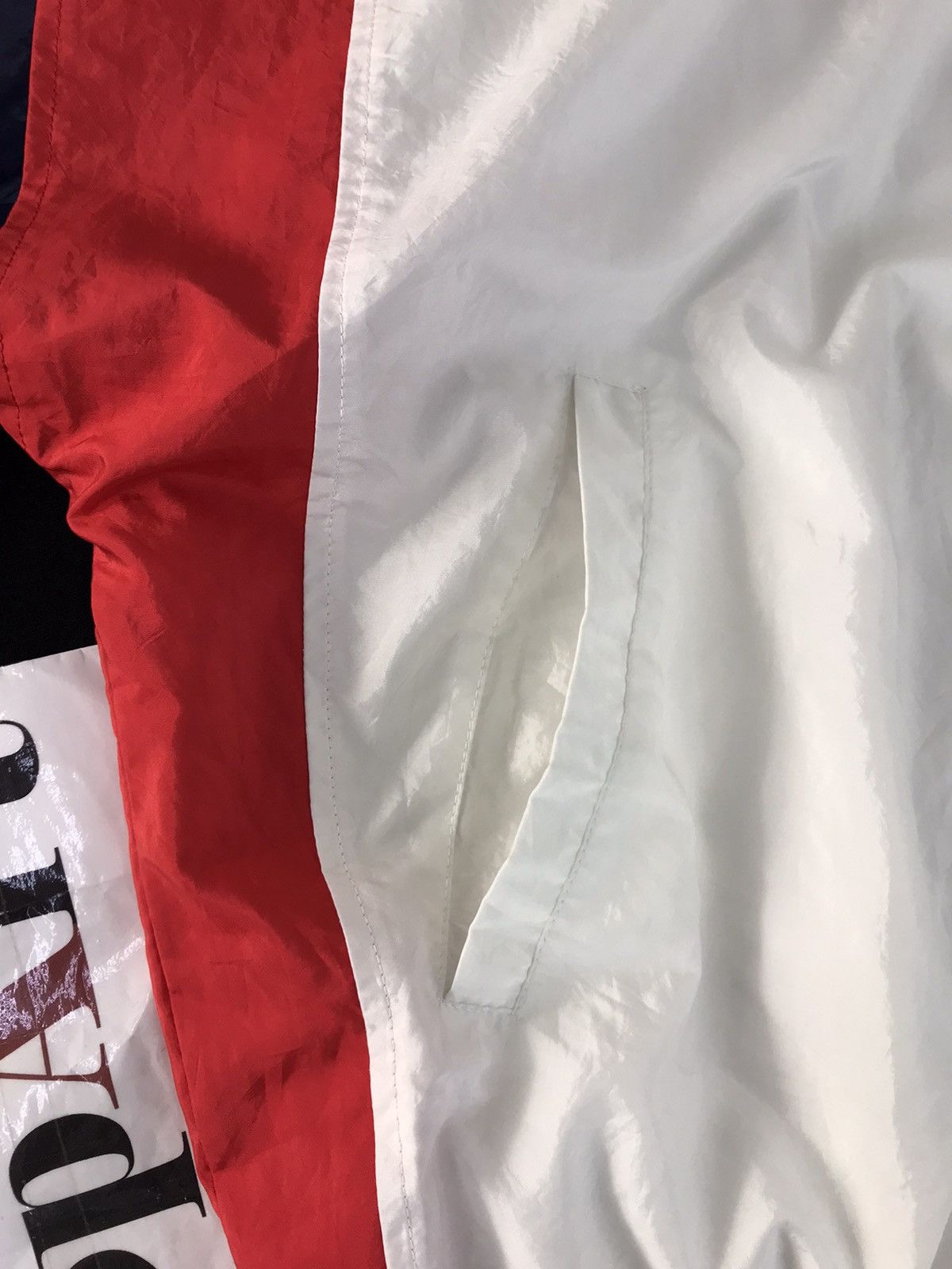 Fila × Vintage Vintage Windbreaker Fila Big Logo Multicolour Zipper Style Size US XL / EU 56 / 4 - 7 Thumbnail