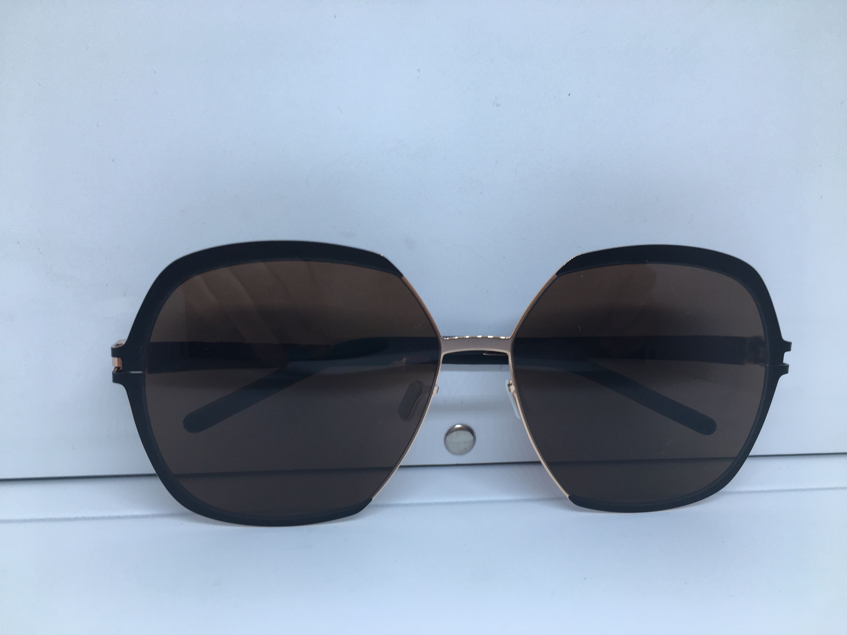 Mykita MYKITA & BERNARD WILLHELM FLICIA Oversize Sunglasses Size ONE SIZE - 7 Thumbnail
