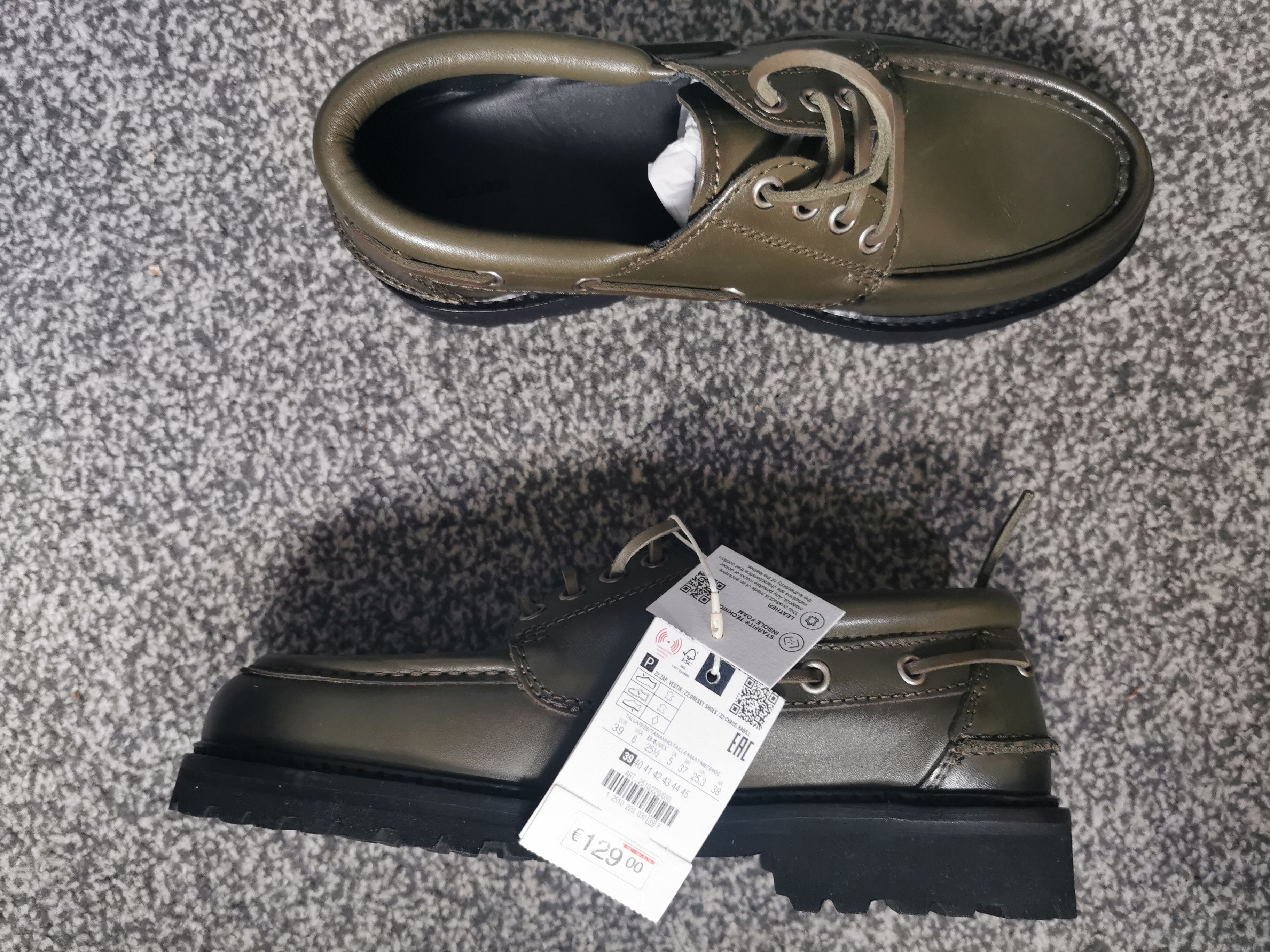 Zara Zara x Vibram deck shoes size mam us 8 Size US 8 / EU 41 - 4 Thumbnail