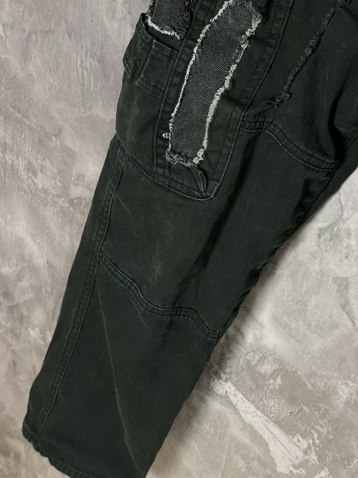 Japanese Brand Vintage Cargo Pant Patchwork y2k affliction Style Size US 29 - 3 Thumbnail