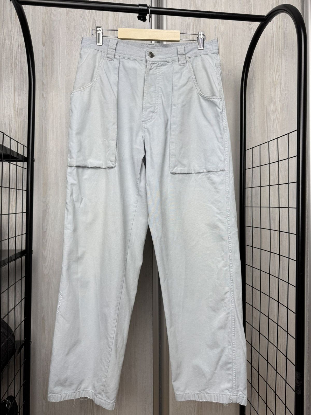 Rip Curl Rip Curl vintage grey embroidery logo used surf pants Size US 32 / EU 48 - 2 Thumbnail