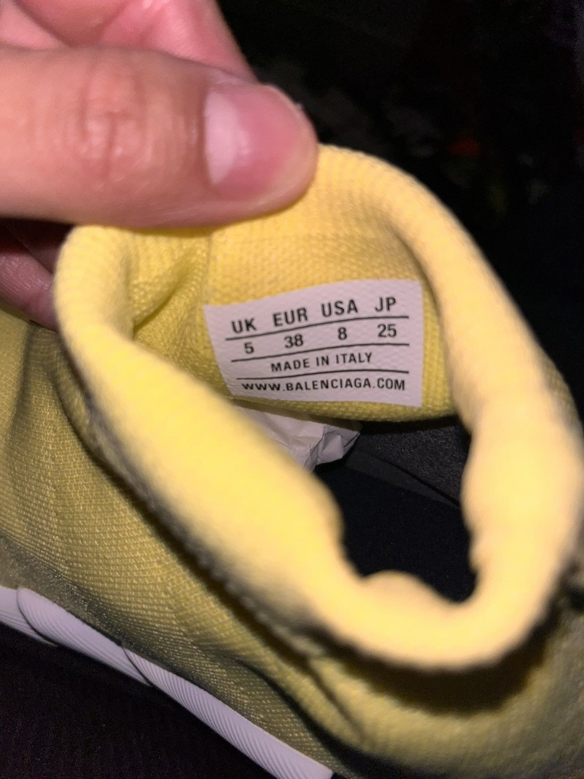 Balenciaga 2022 Balenciaga Wmns Speed 2.0 Sneaker ‘Light Yellow’ Size US 8 / IT 38 - 6 Thumbnail