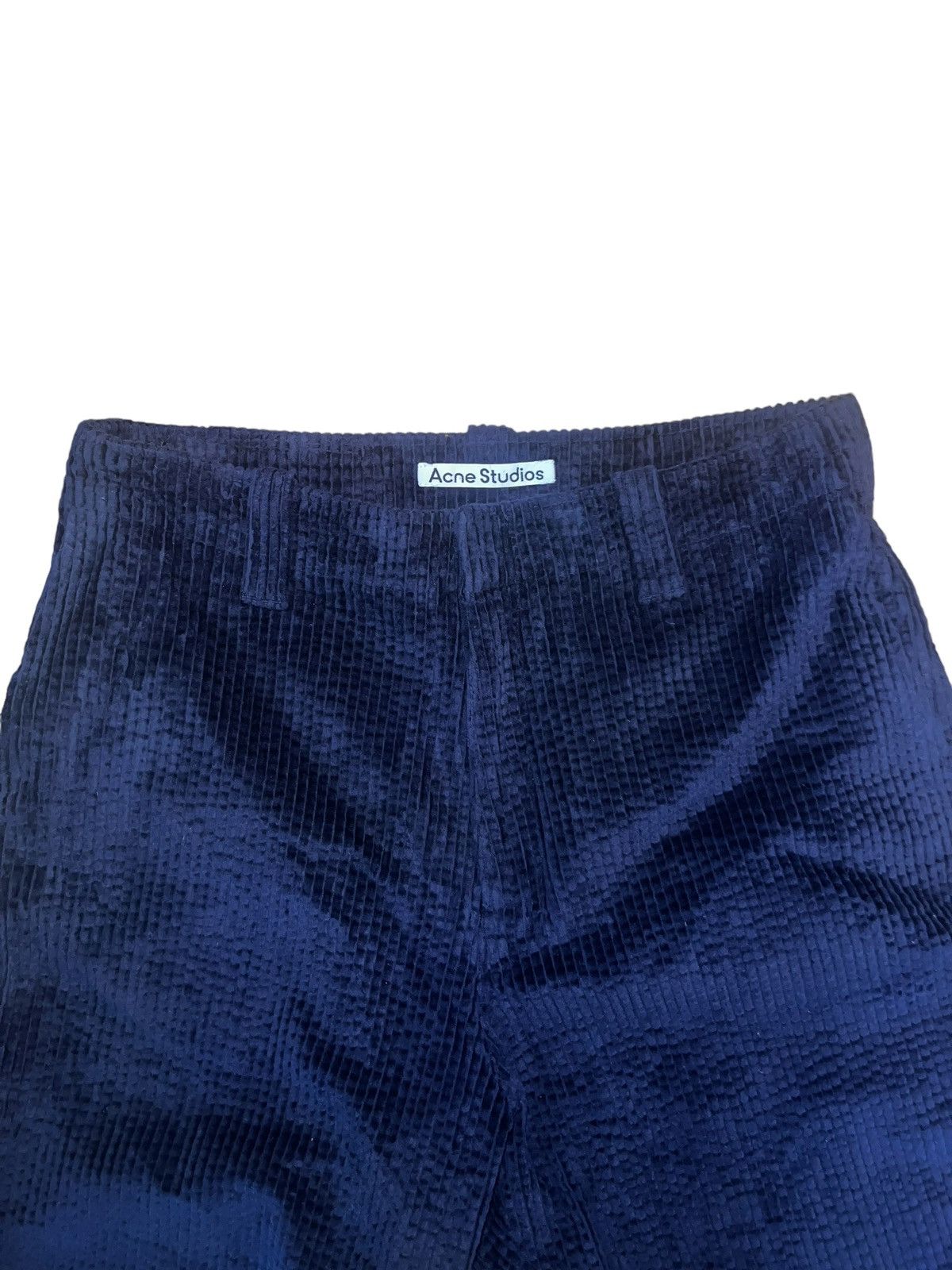 image of Acne Studios Manchester Pants in Navy, Men's (Size 30)