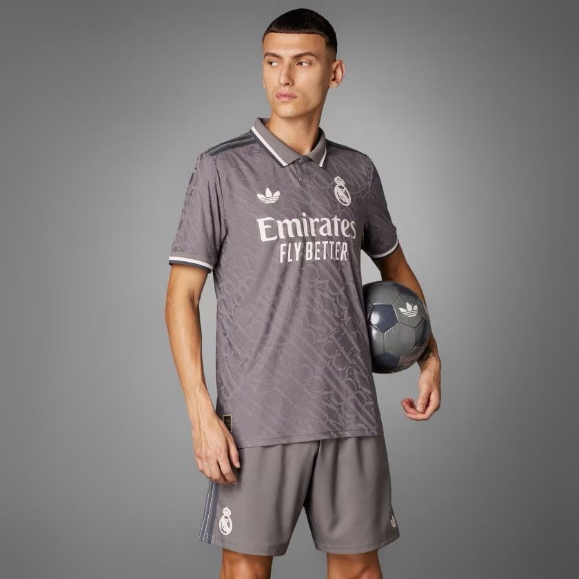 Adidas Adidas Real Madrid Authentic Third Jersey 24/25 Size US XXL / EU 58 / 5 - 3 Thumbnail