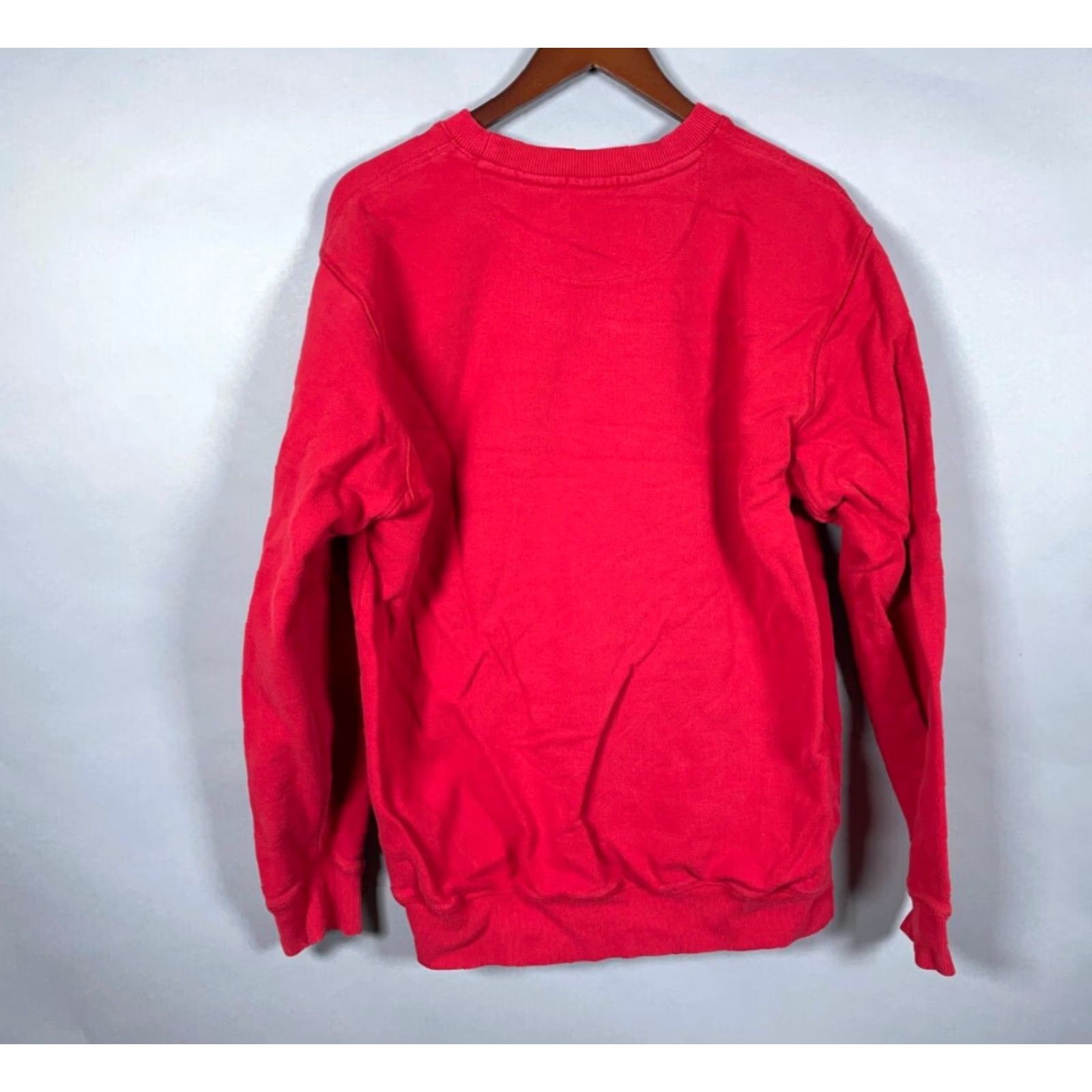 Timberland Timberland Sweatshirt Men’s Large Red Crewneck Embroidered Boot Heavyweight Vintage Pullover Regular Fit Size US L / EU 52-54 / 3 - 2 Thumbnail