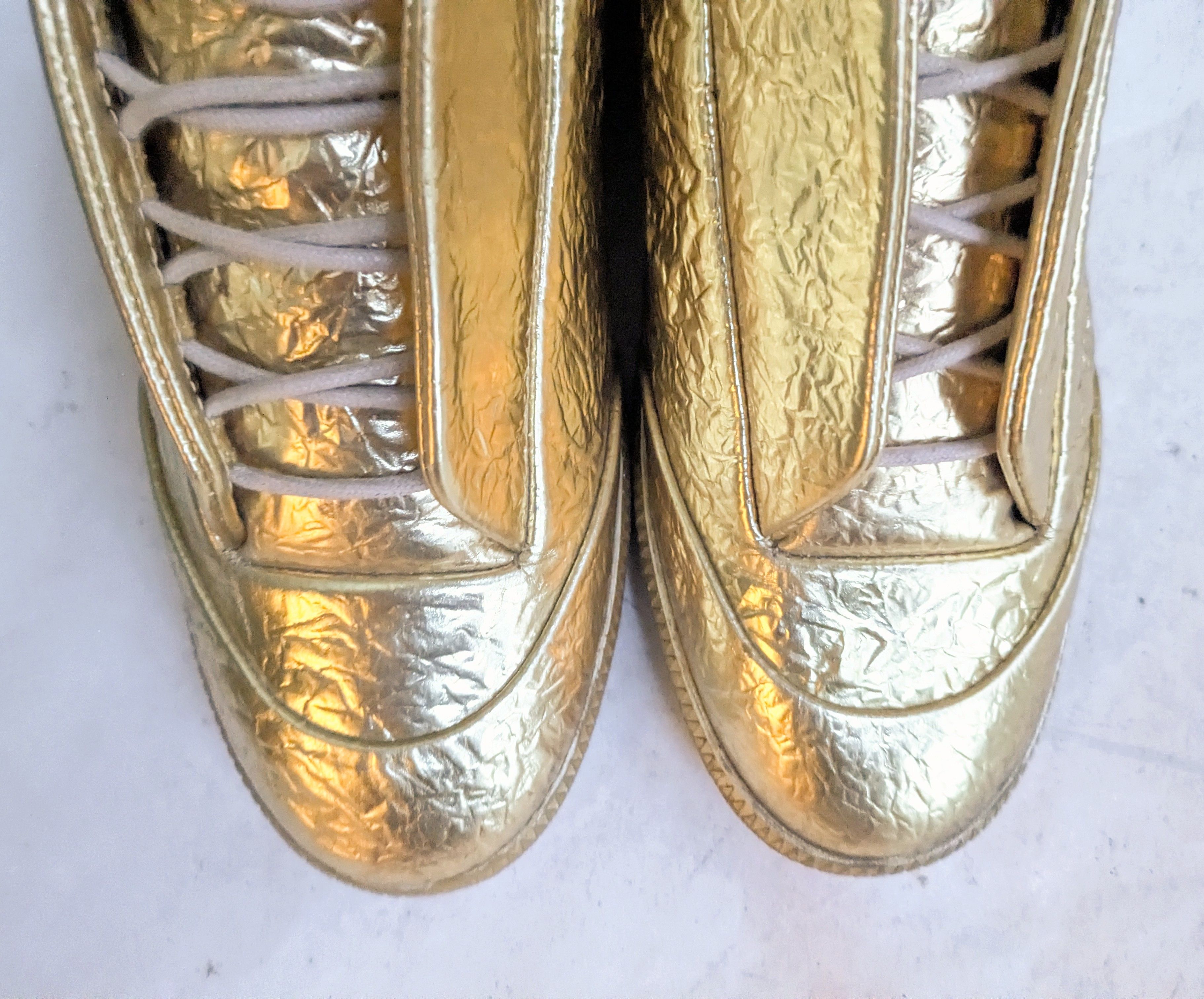 Maison Margiela Maison Margiela Future Gold 9 42 Low Tops Leather Size US 9 / EU 42 - 9 Thumbnail
