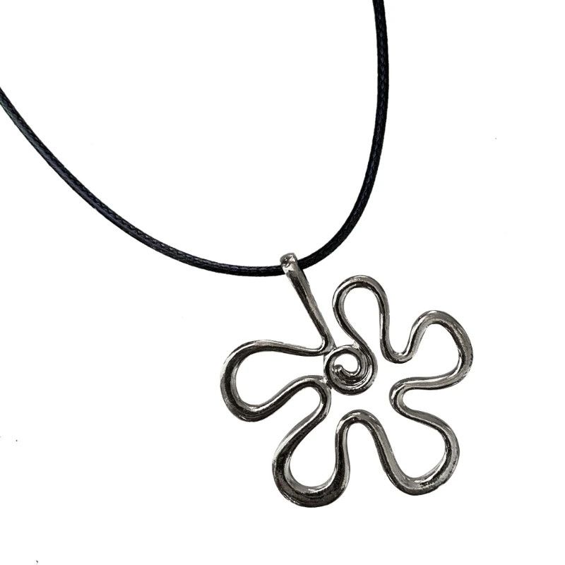 Other Irregular Flower Choker Necklaces Size ONE SIZE - 2 Thumbnail