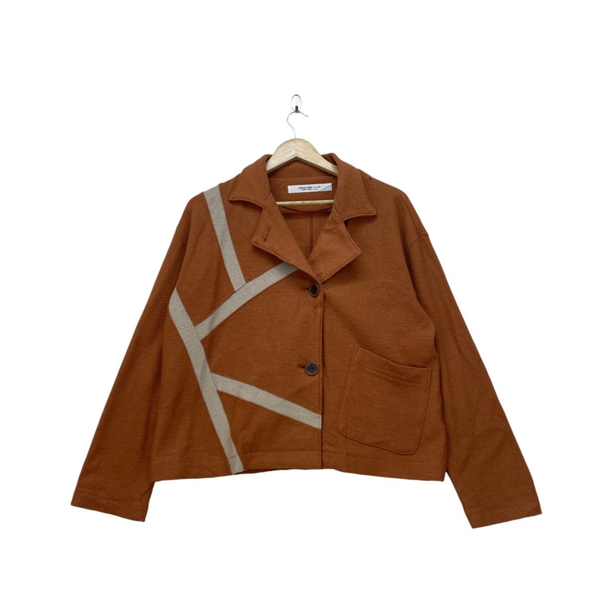 Yohji Yamamoto 💥Japanese Designer Keiko Kishi By Nosh Nice Jacket Size M / US 6-8 / IT 42-44 - 1 Thumbnail