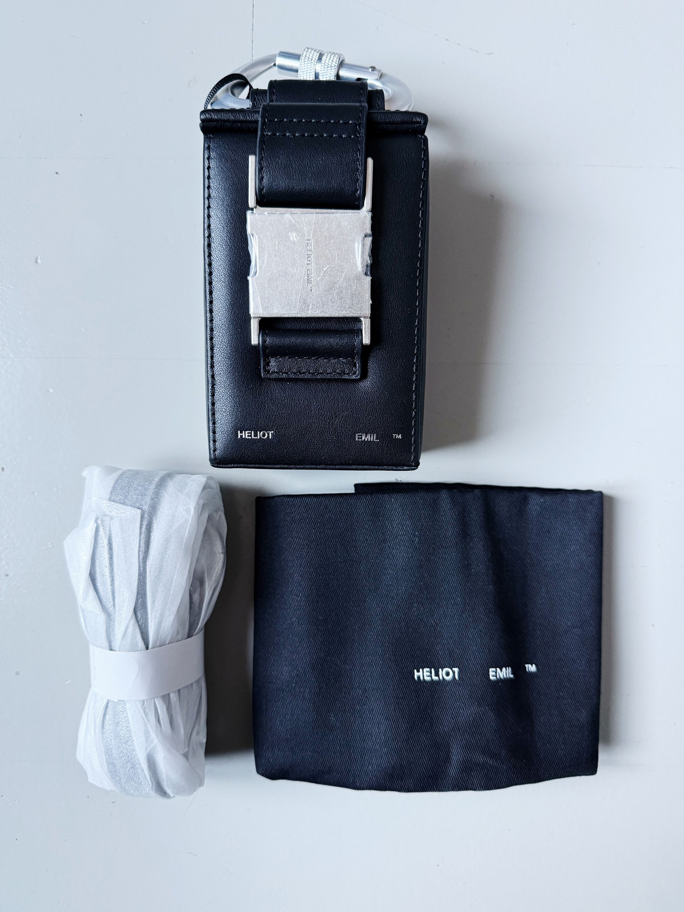 Heliot Emil LEATHER BELT WITH MINI BAG Size ONE SIZE - 2 Thumbnail