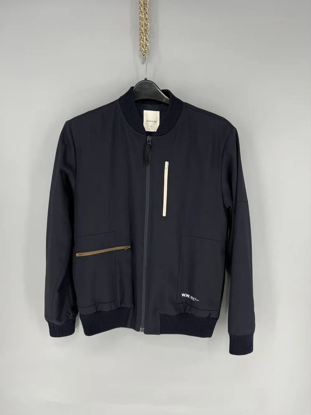 Vintage Vintage WOOD WOOD SS16 BOMBERS Streetwear Size US S / EU 44-46 / 1 - 1 Thumbnail