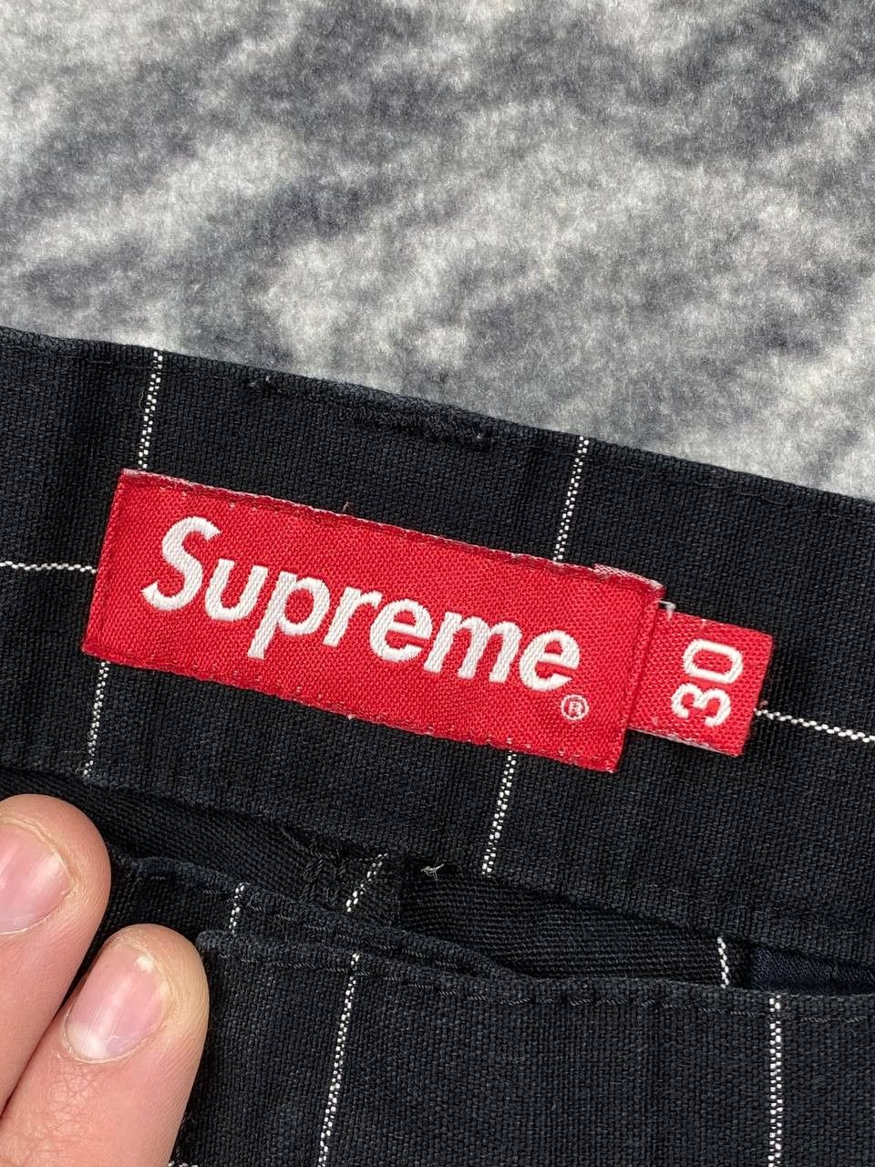 Supreme Supreme Chech Work Pants Trousers Men Size 30 Black Size US 30 / EU 46 - 7 Thumbnail