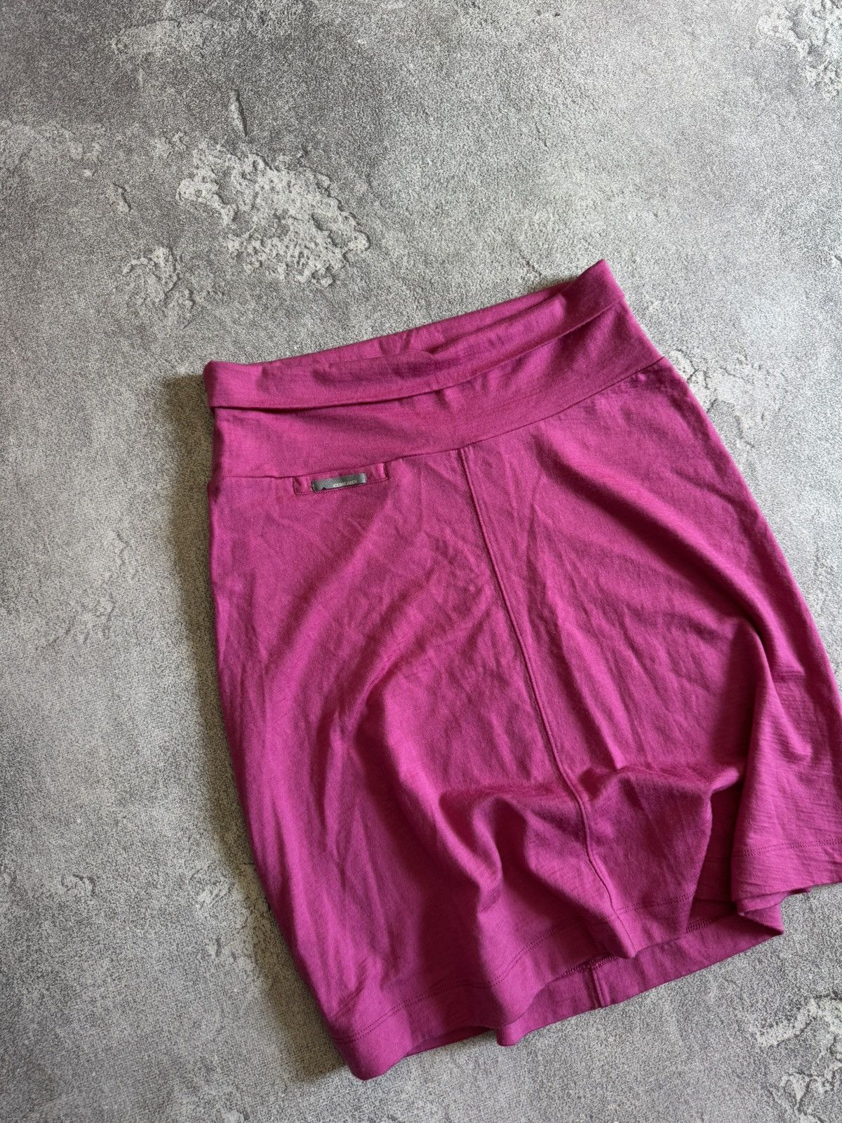 Icebreaker Icebreaker Superfine 200 Merino Wool Knit Midi Skirt Pink Size 25" / US 0 / IT 36 - 2 Thumbnail