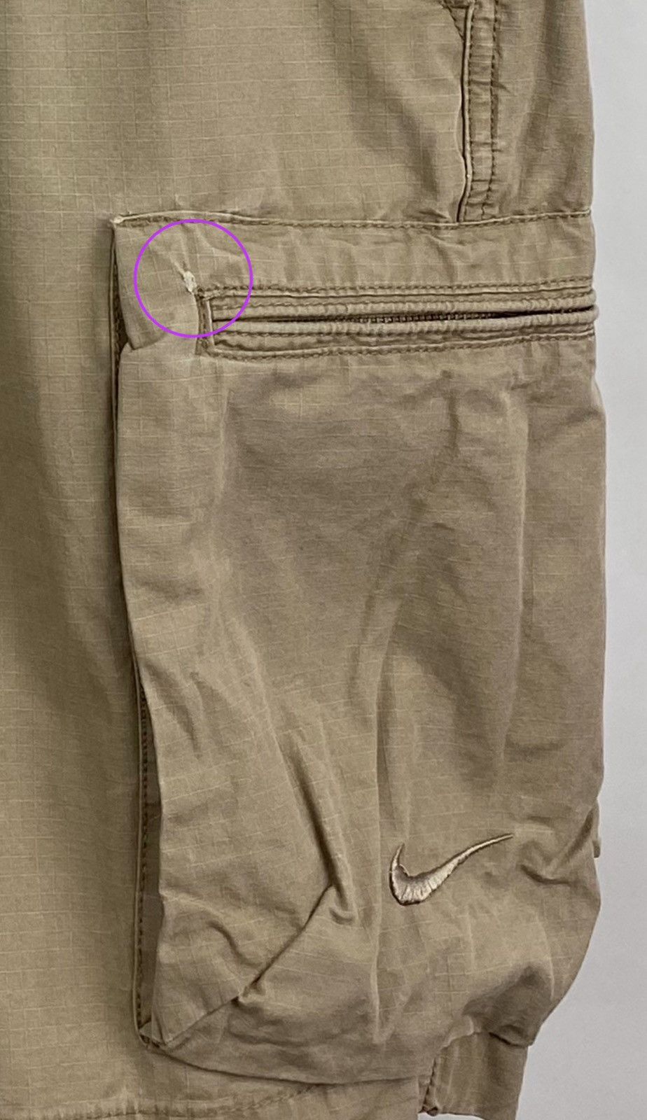 Nike 🇺🇸 Vintage 90s Nike Military Multi Pocket Cargo Shorts Size US 36 / EU 52 - 8 Thumbnail