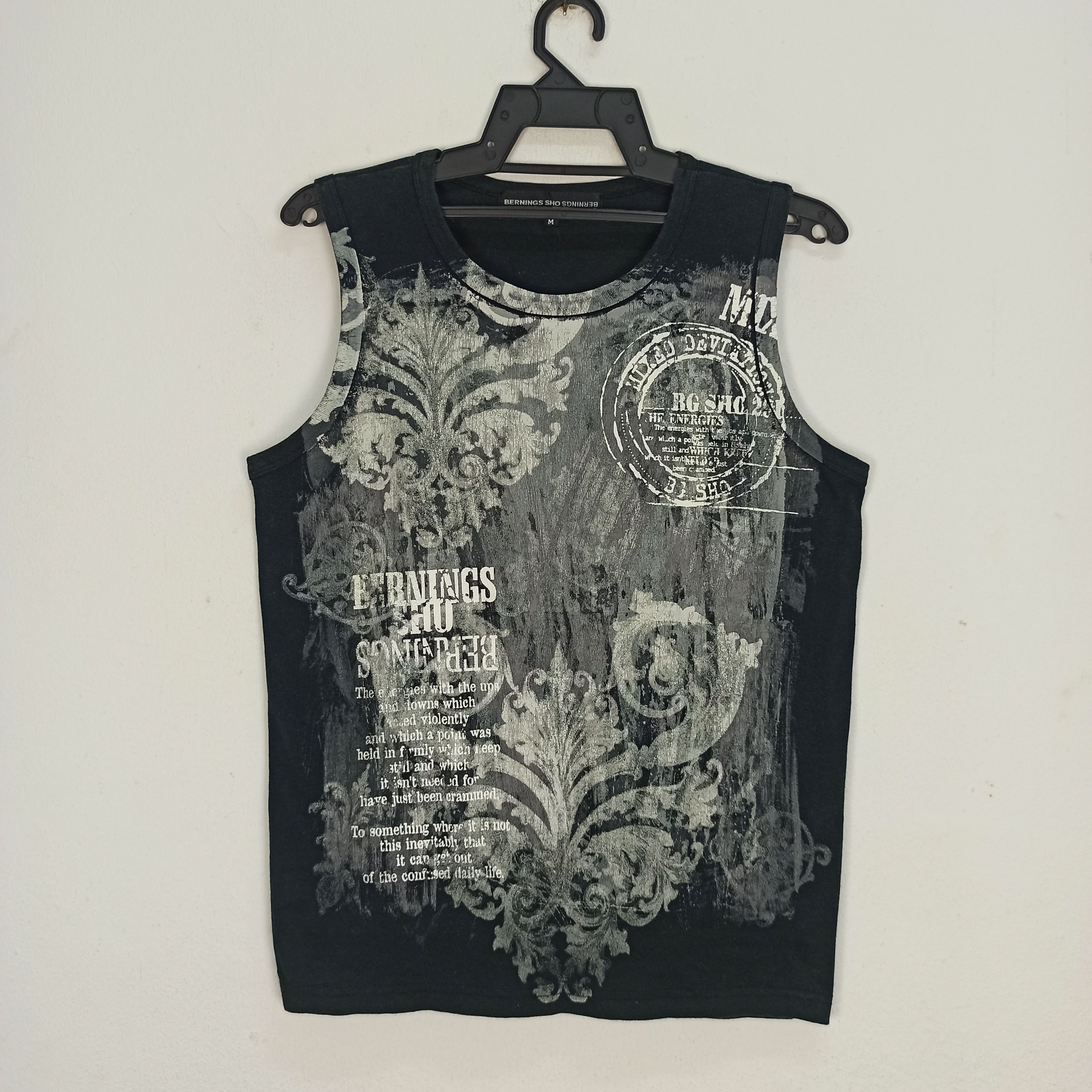 If Six Was Nine Bernings sho bernings poem Tank Tops Tees Size US M / EU 48-50 / 2 - 1 Thumbnail