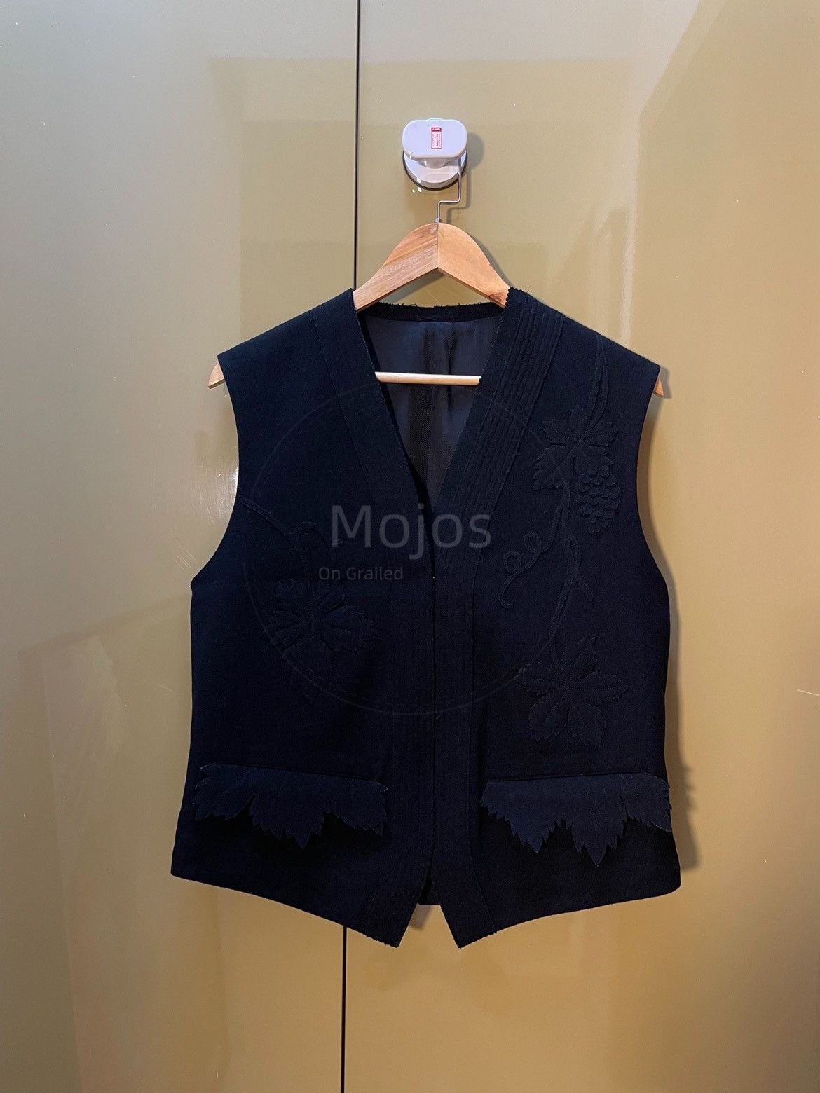 Yohji Yamamoto Yohji Yamamoto Pour Homme 93AW Flower Patches Vest-2508 Size US M / EU 48-50 / 2 - 1 Thumbnail