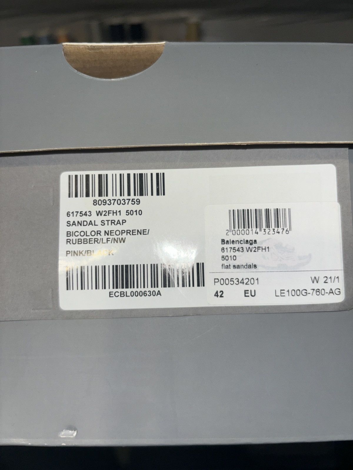 Balenciaga Balenciaga Track Sandals Size US 12 / IT 42 - 3 Thumbnail