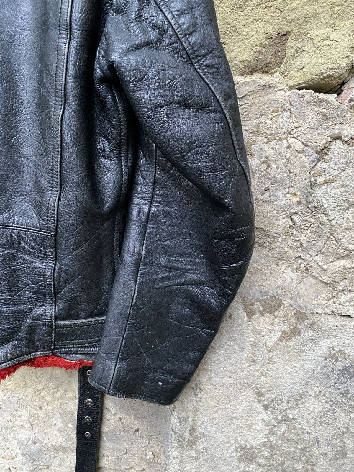 Vintage Rare 80s Death Black Metal Darkthrone Leather Biker Jacket Size US S / EU 44-46 / 1 - 7 Thumbnail