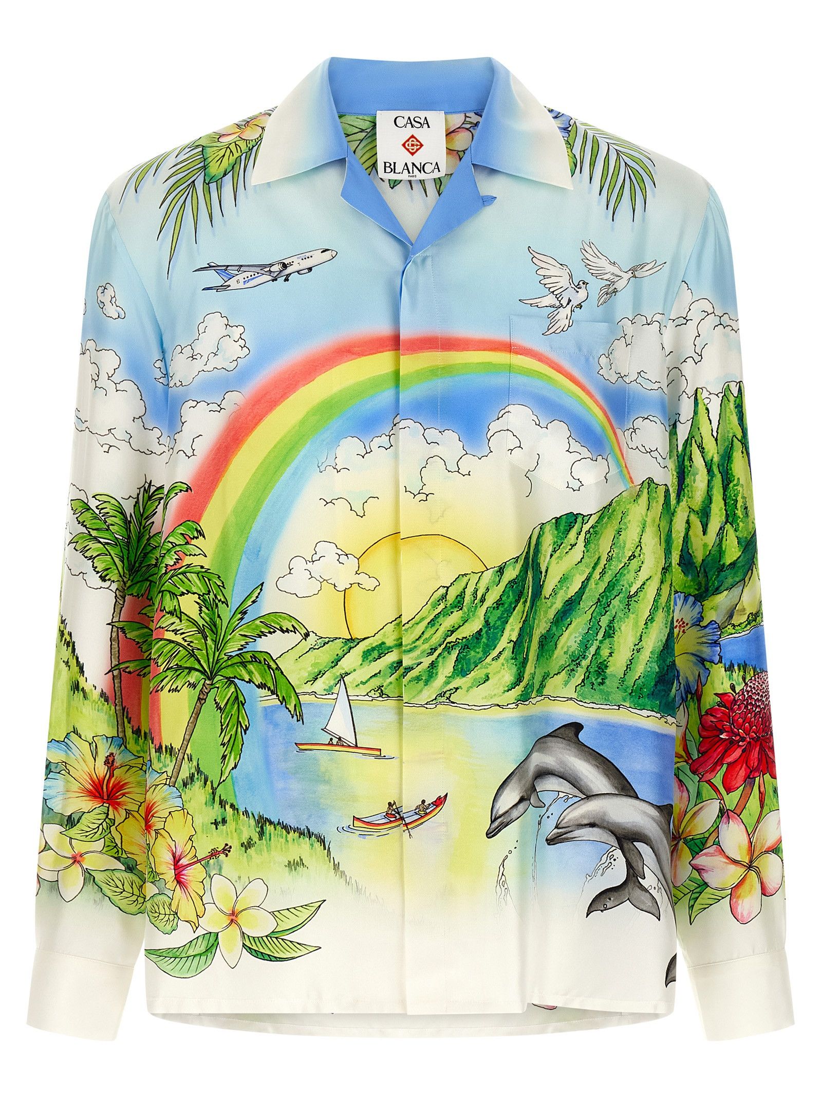 Casablanca 'Aloha' Shirt Size US M / EU 48-50 / 2 - 1 Thumbnail