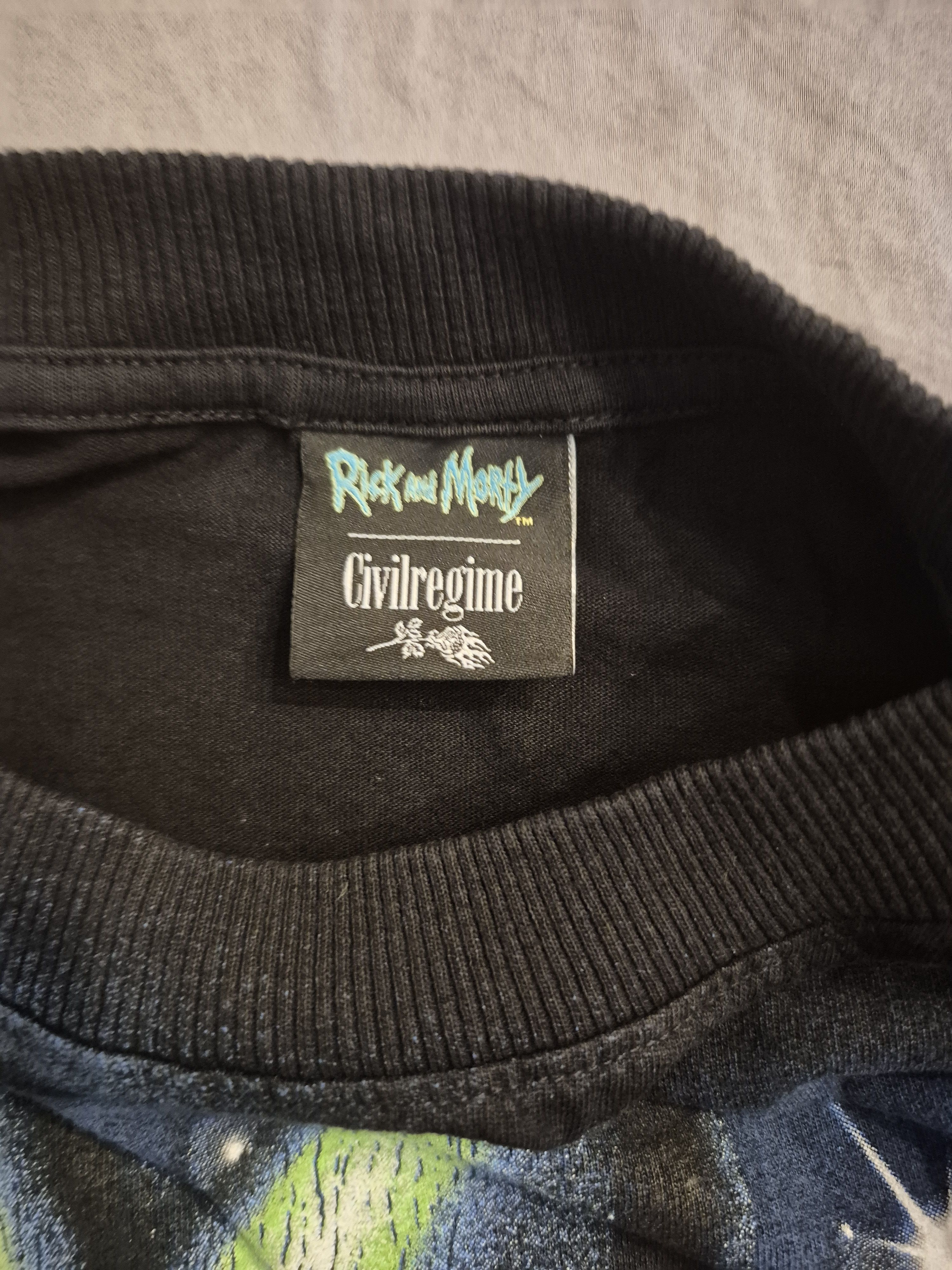 Civil Regime Civil Regime x Rick & Morty Collab Oversized XL Tee Size US XL / EU 56 / 4 - 5 Thumbnail