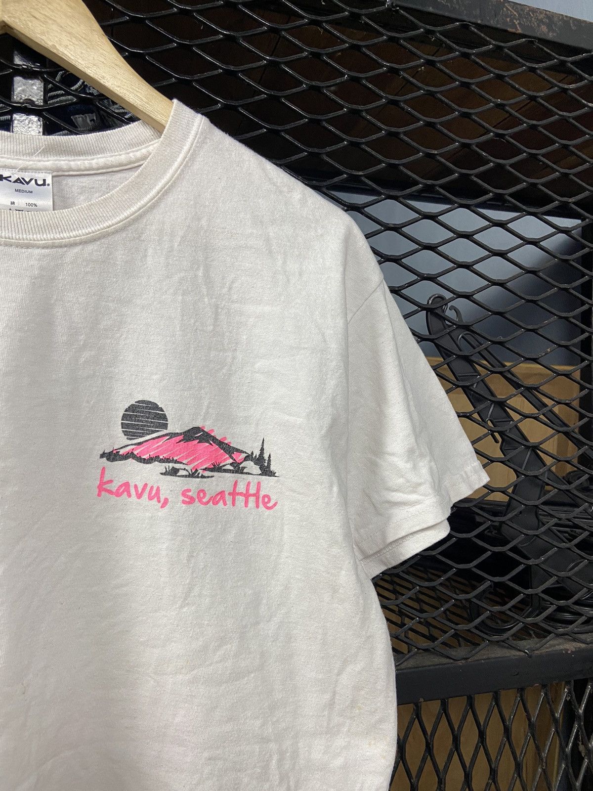 KAVU × Vintage KAVU MAPS MOUNT FOREST RARE GRAPHIC Size US M / EU 48-50 / 2 - 7 Thumbnail