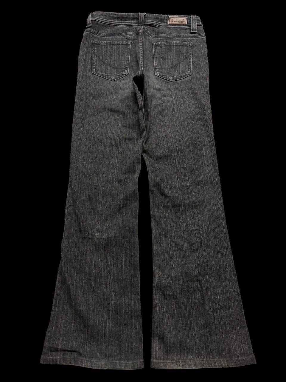 Vintage FLARED 90s Style Japanese Bobson Mudwash Bootcut Sick Jeans Size US 27 - 1 Thumbnail