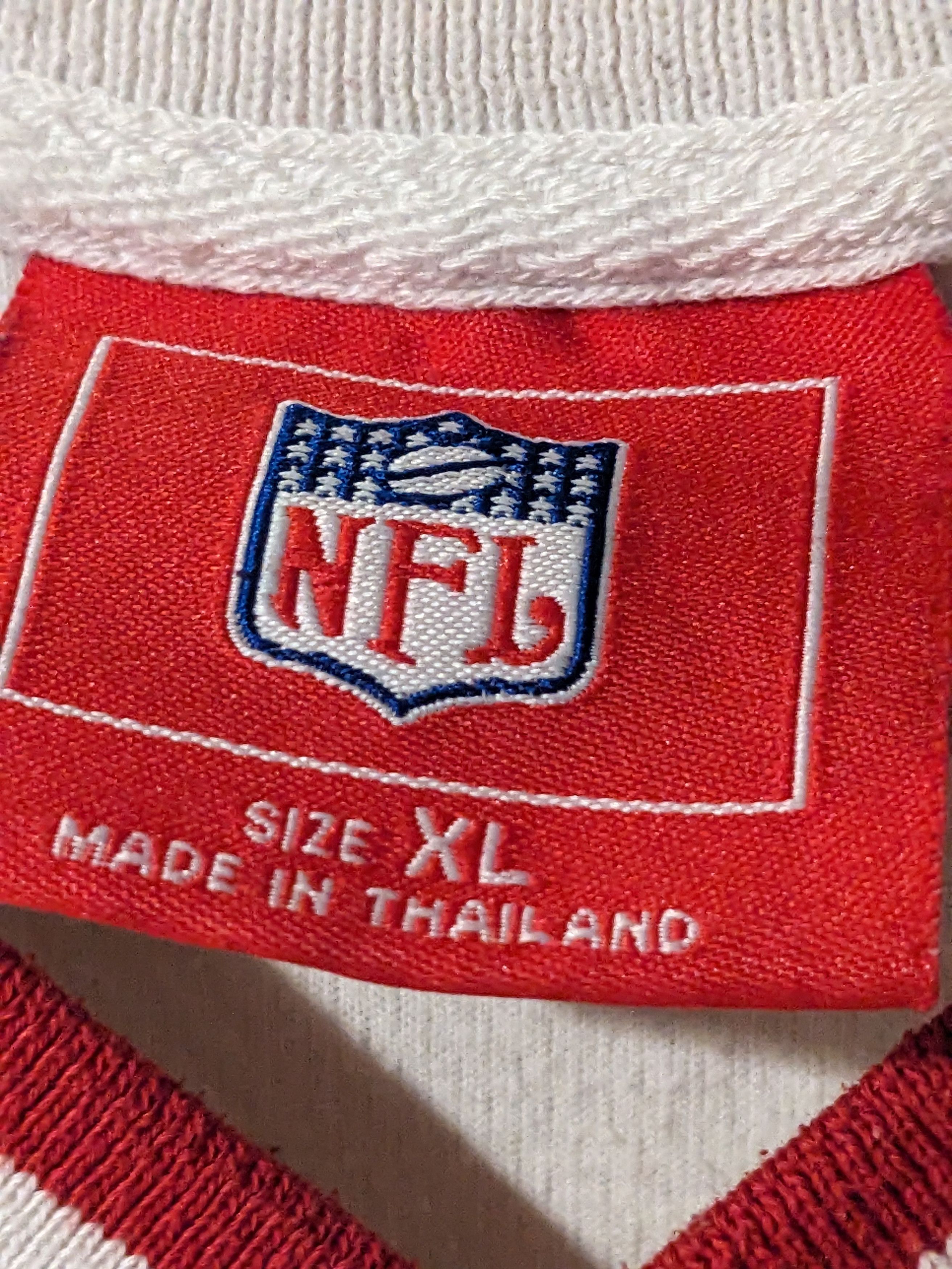 NFL × Vintage Vintage Y2K Tampa Bay Buccaneers Logo Thermal T-Shirt Size US XXL / EU 58 / 5 - 3 Thumbnail